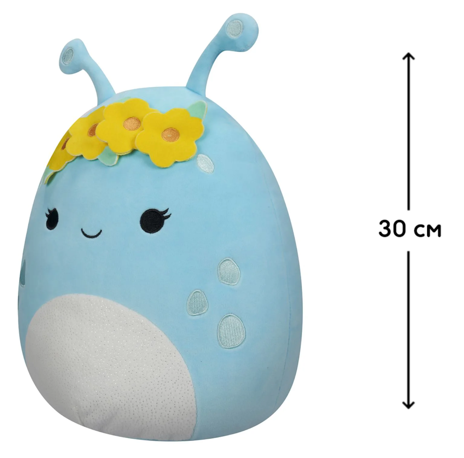 Jucarie de plus Squishmallows Extraterestru Natnat, 30 cm foto