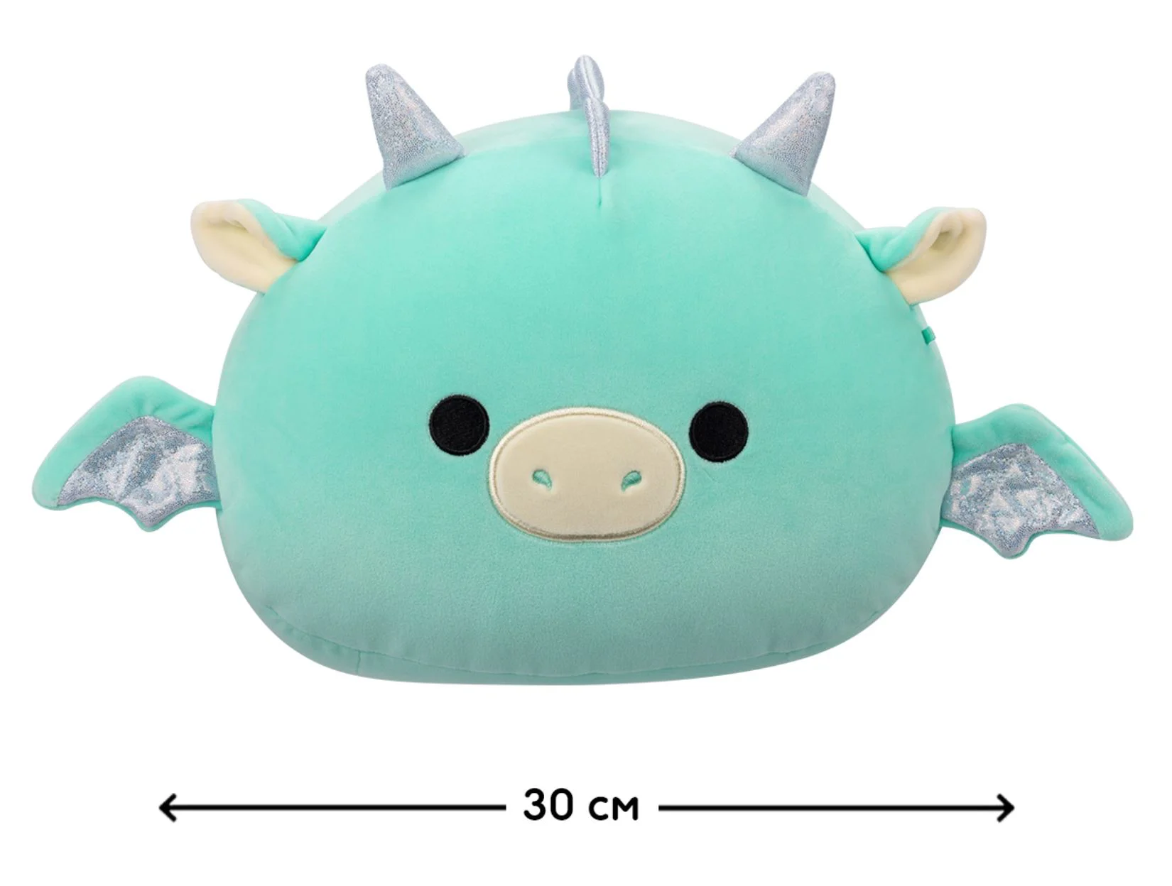 Jucarie de plus Squishmallows Dragon Miles, 30 cm foto