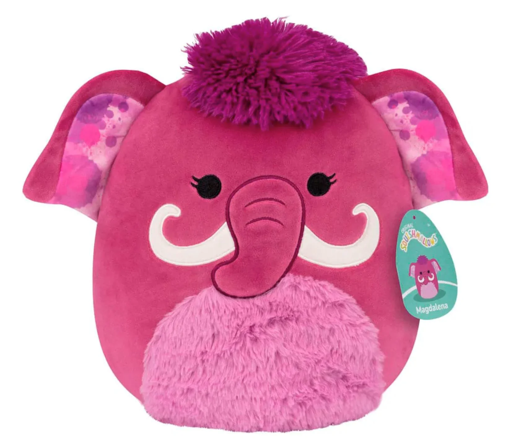 Jucarie de plus Squishmallows Mamut Magdalena, 30 cm foto
