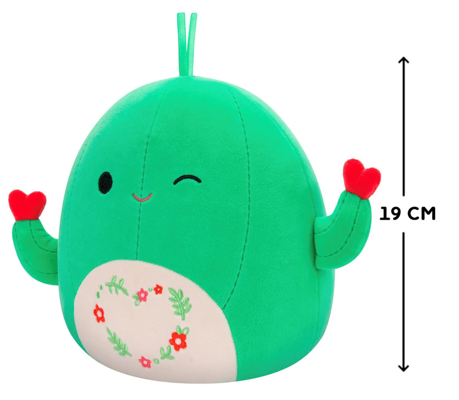 Jucarie de plus Squishmallows Cacutusi Prieteni, 2 buc. foto