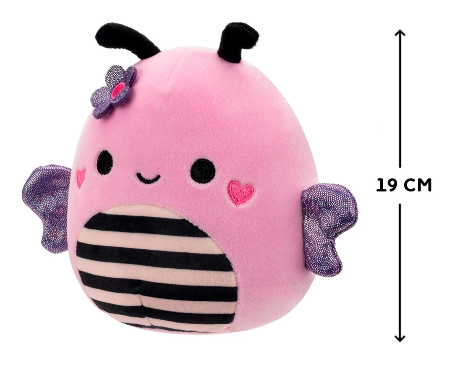 Jucarie de plus Squishmallows Albinute Prieteni, 2 buc. foto