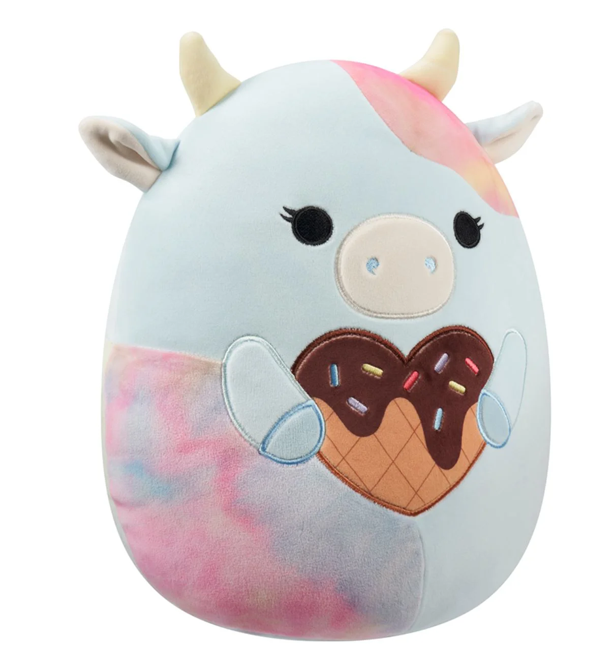 Jucarie de plus Squishmallows Vacuta Caedia, 19 cm foto