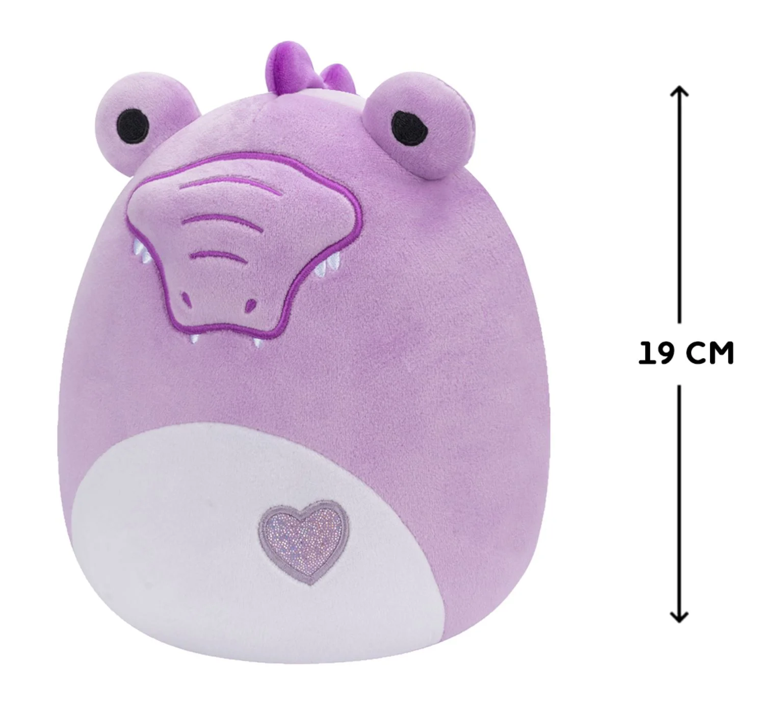 Jucarie de plus Squishmallows Alligator Bunny, 19 cm foto