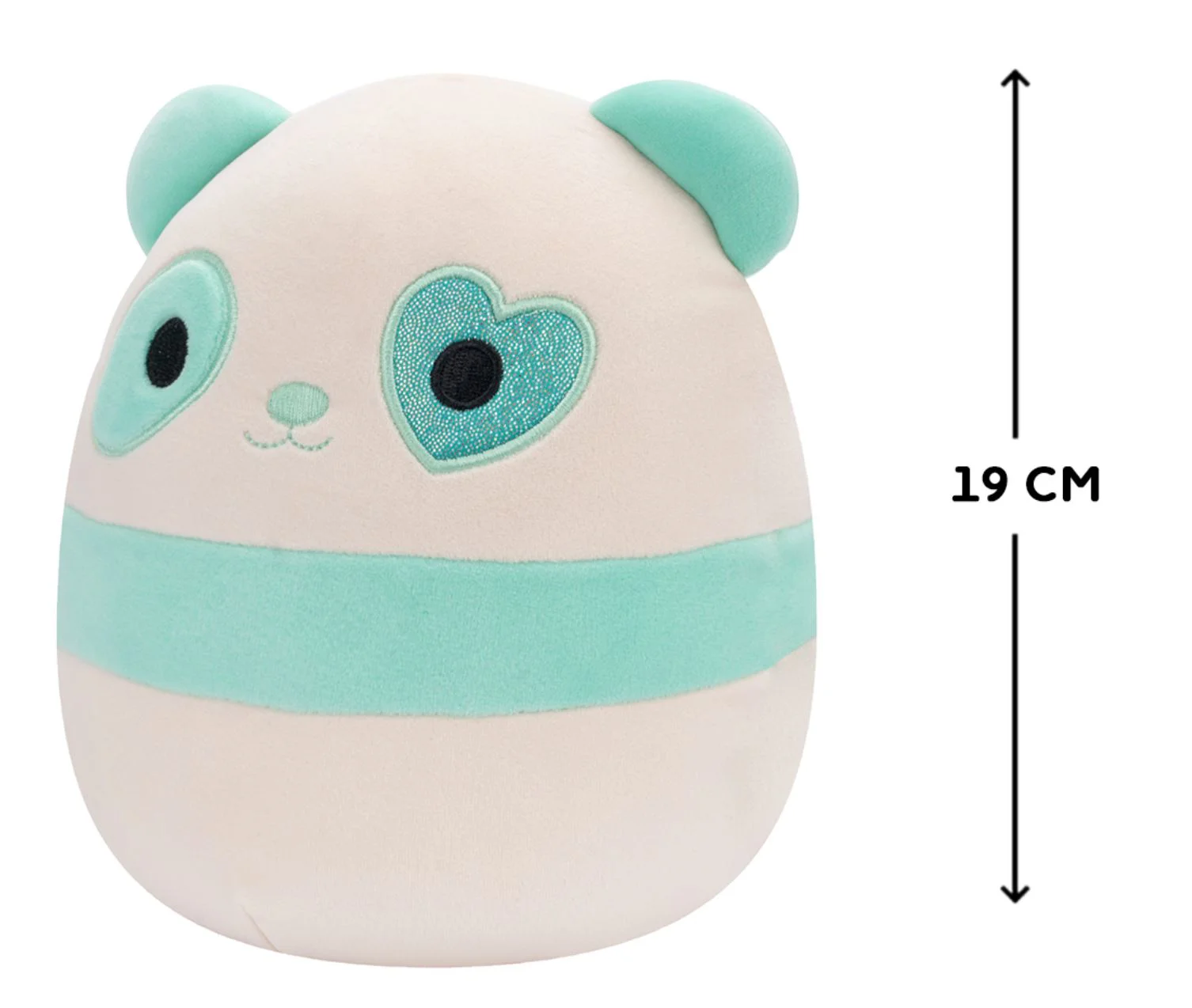 Jucarie de plus Squishmallows Panda Schwindt, 19 cm foto