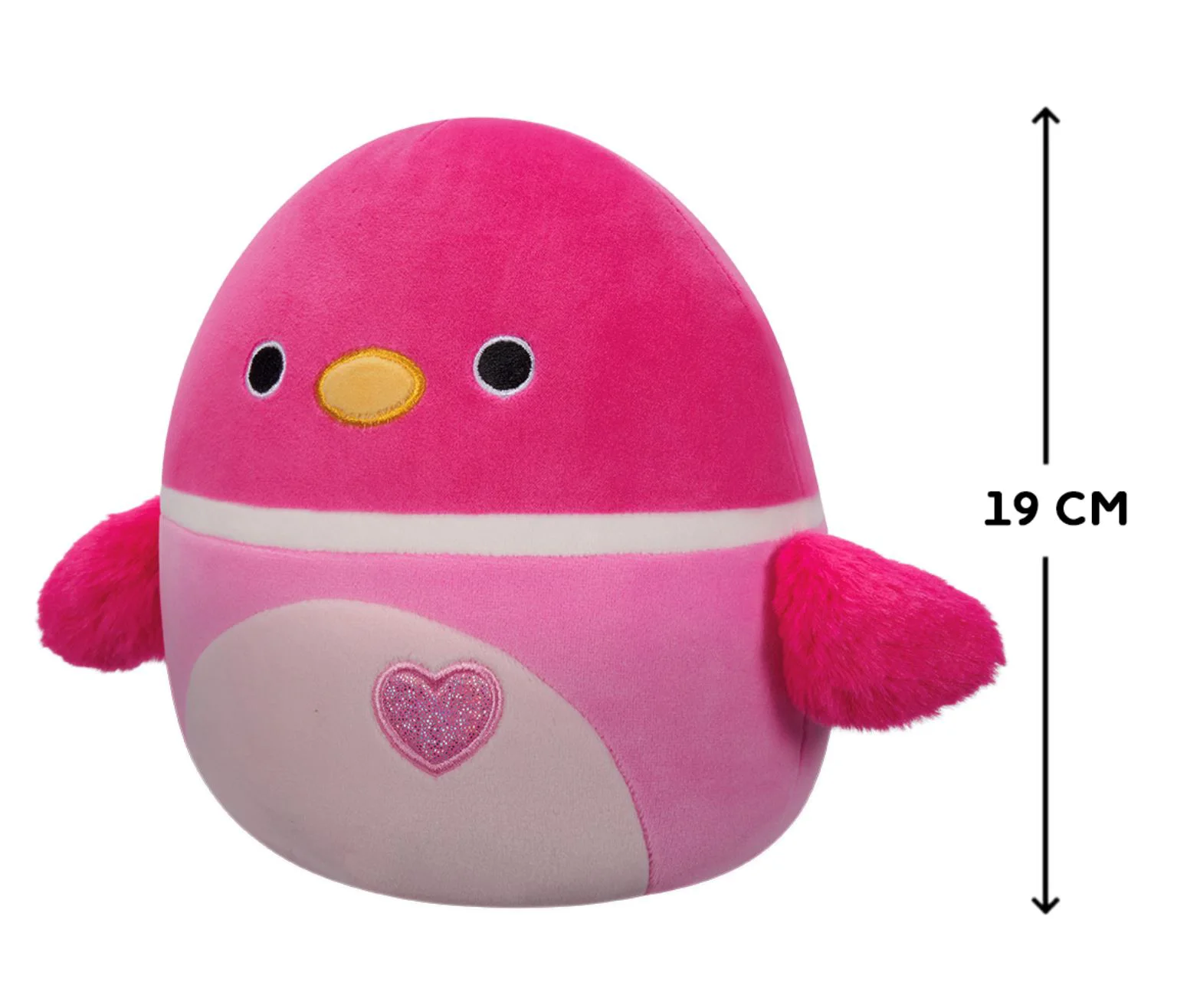 Jucarie de plus Squishmallows, Ratusca Della, 19 cm foto