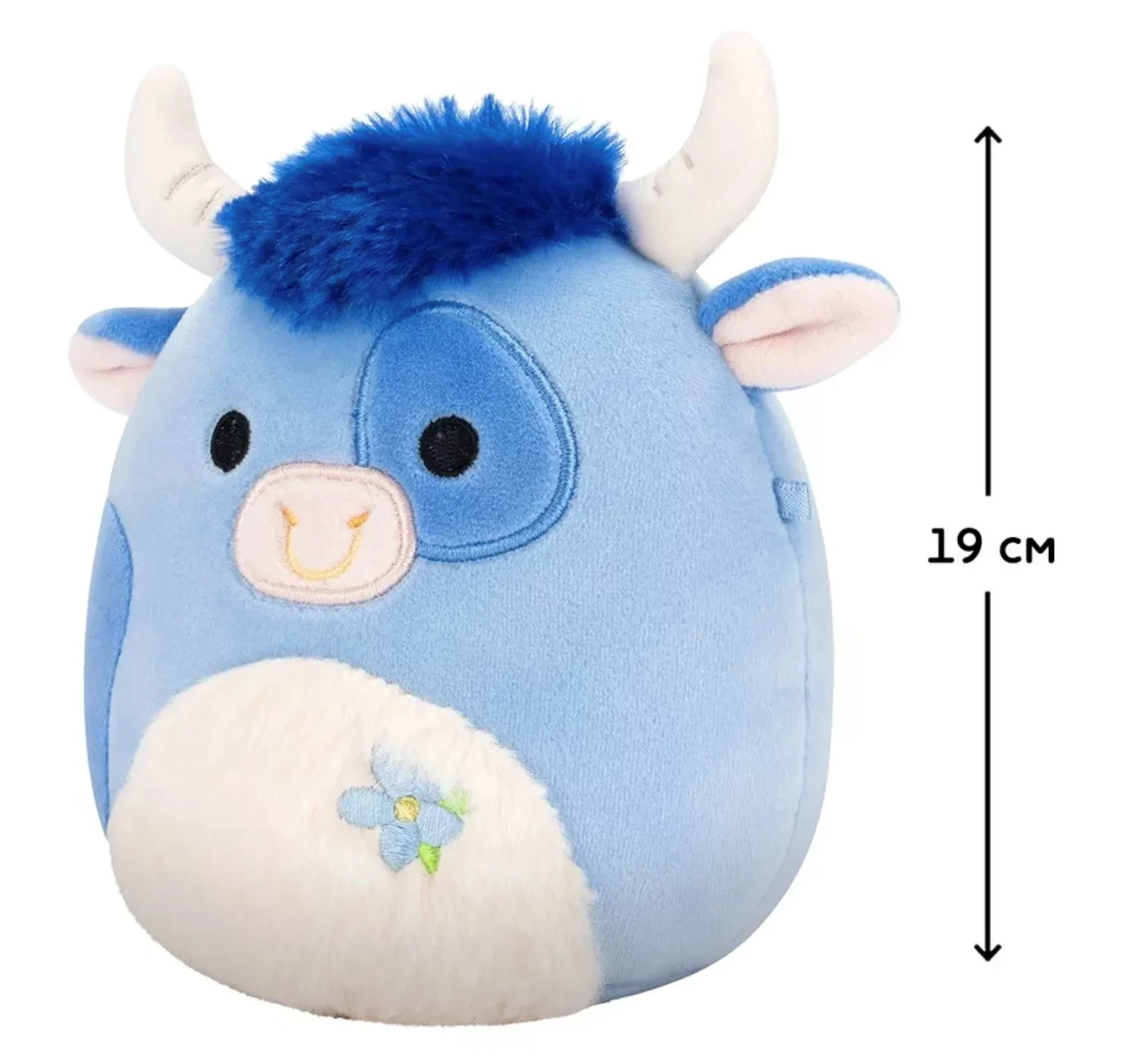 Jucarie de plus Squishmallows Taurul Bermayeh, 19 cm foto
