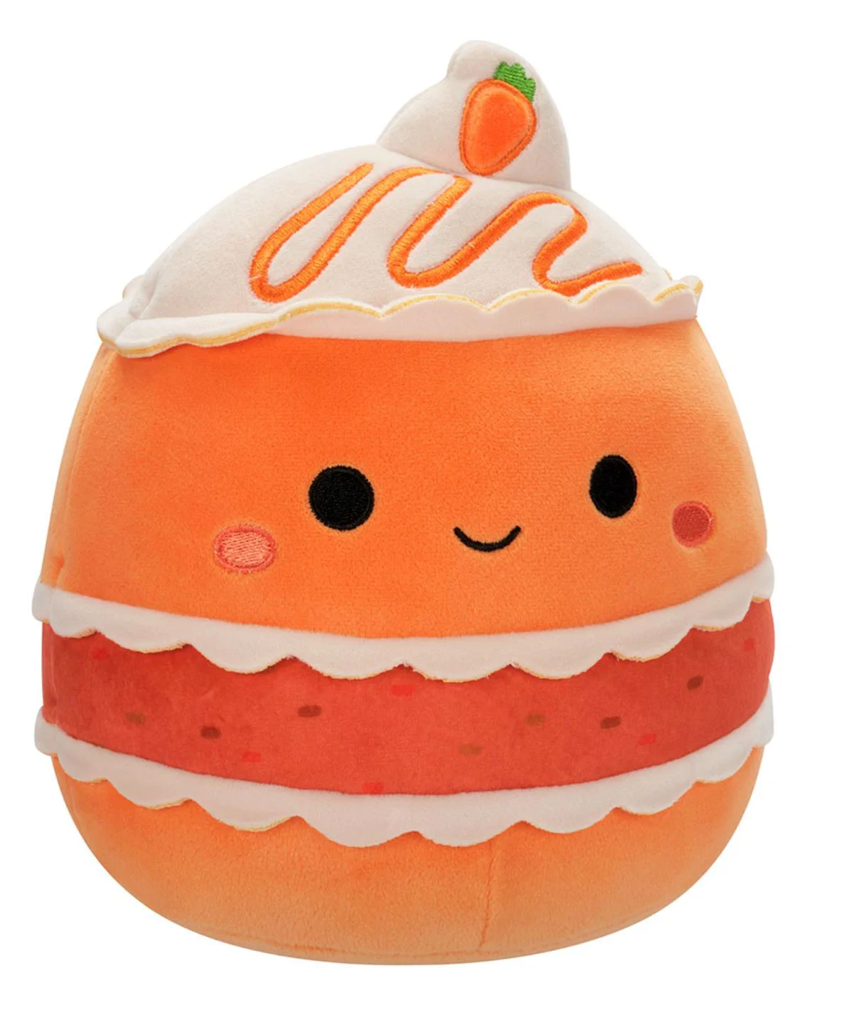 Jucarie de plus Squishmallows Tort de morcovi, 19 cm foto