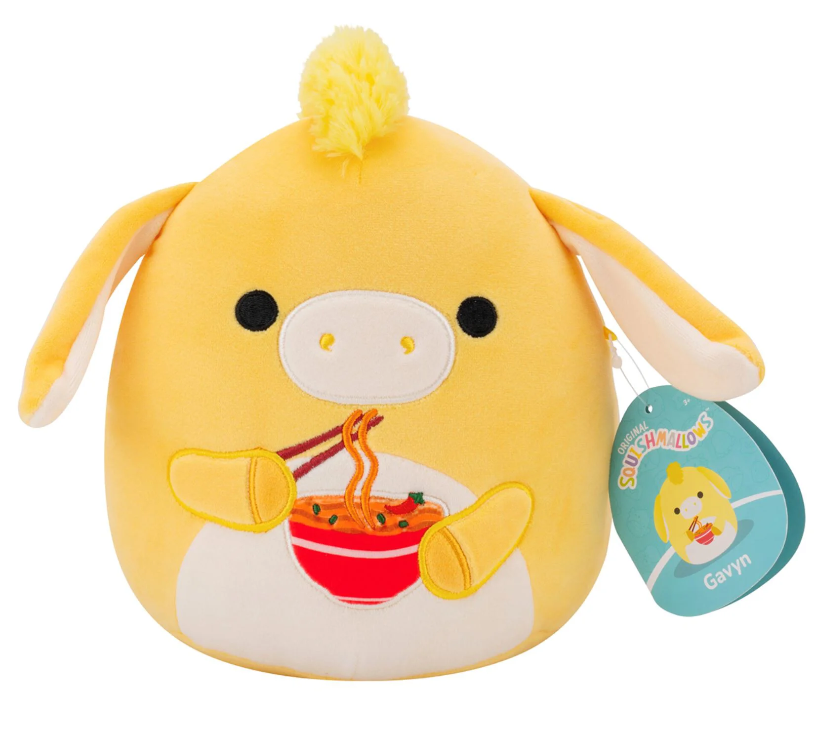 Jucarie de plus Squishmallows Magarusul Gavyn, 19 cm foto