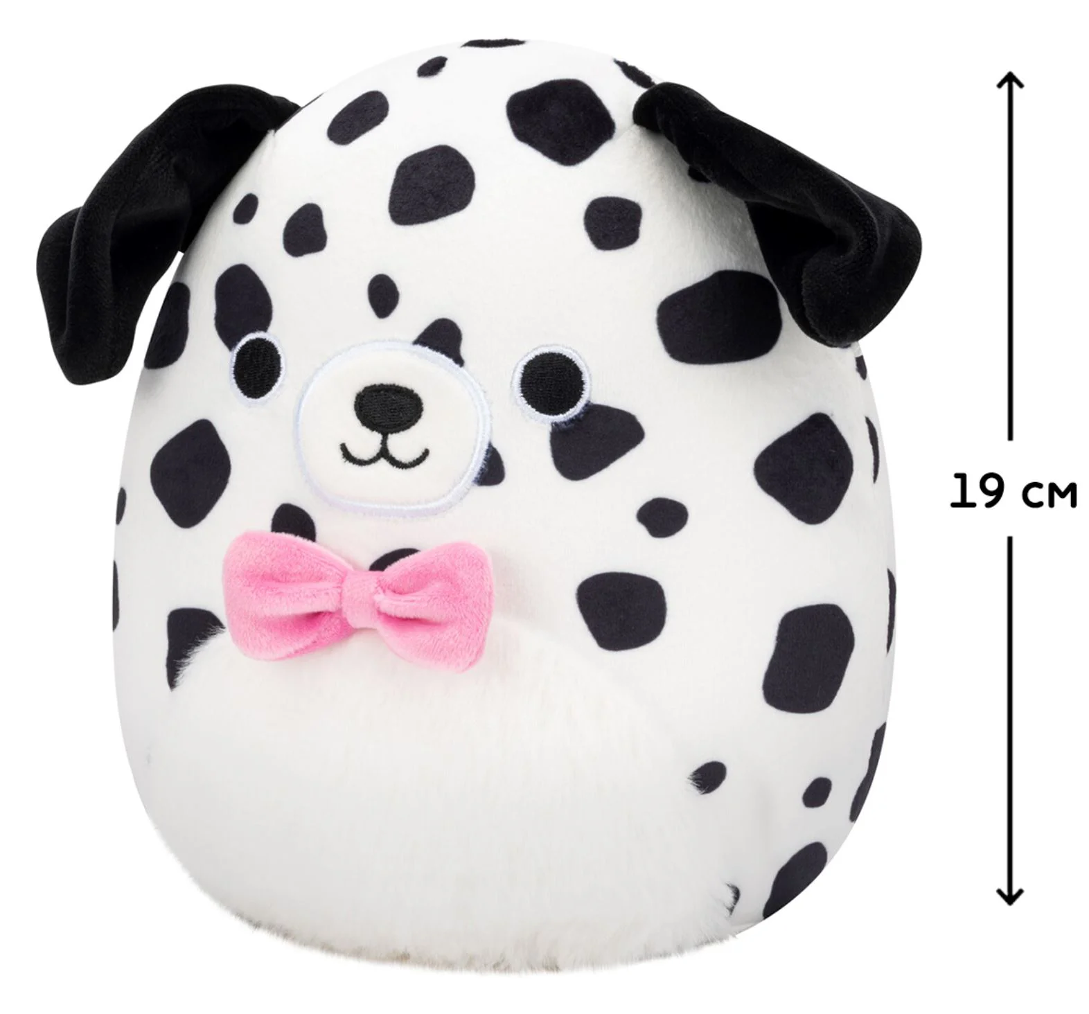 Jucarie de plus Squishmallows Dalmatian Dustin, 19 cm foto