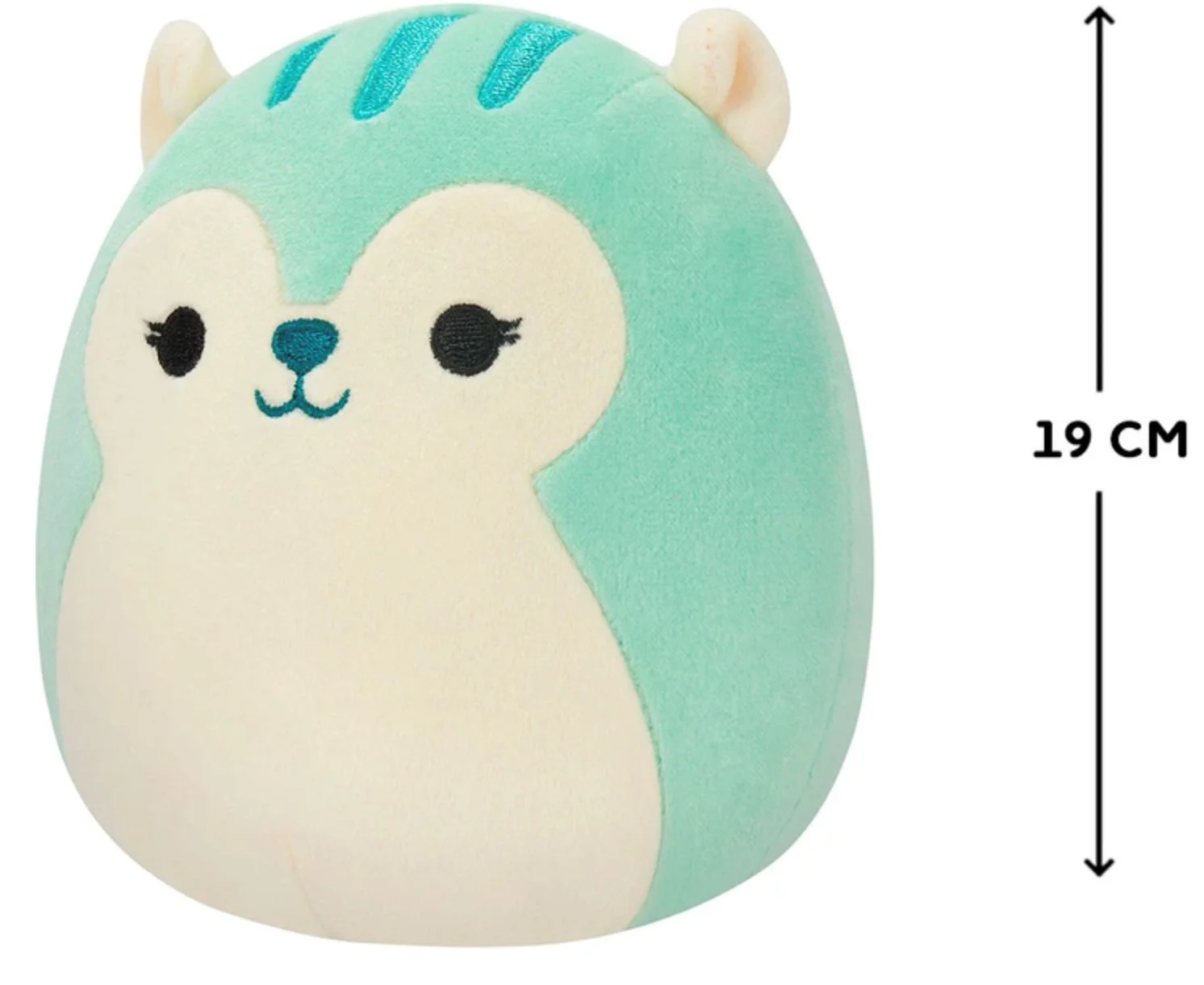 Jucarie de plus Squishmallows Veverita Erma, 19 cm foto