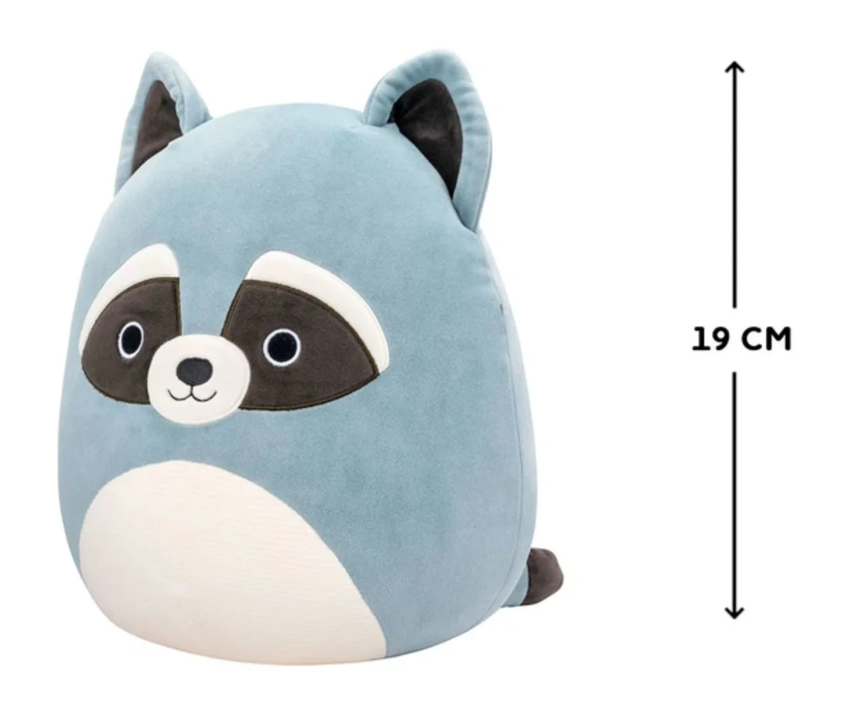 Jucarie de plus Squishmallows Ratonul Rocky, 19 cm foto