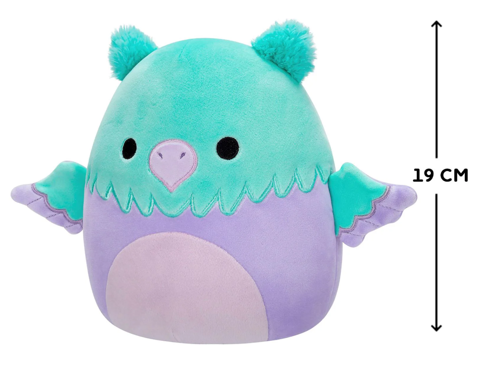 Jucarie de plus Squishmallows Minerva grifon, 19 cm foto