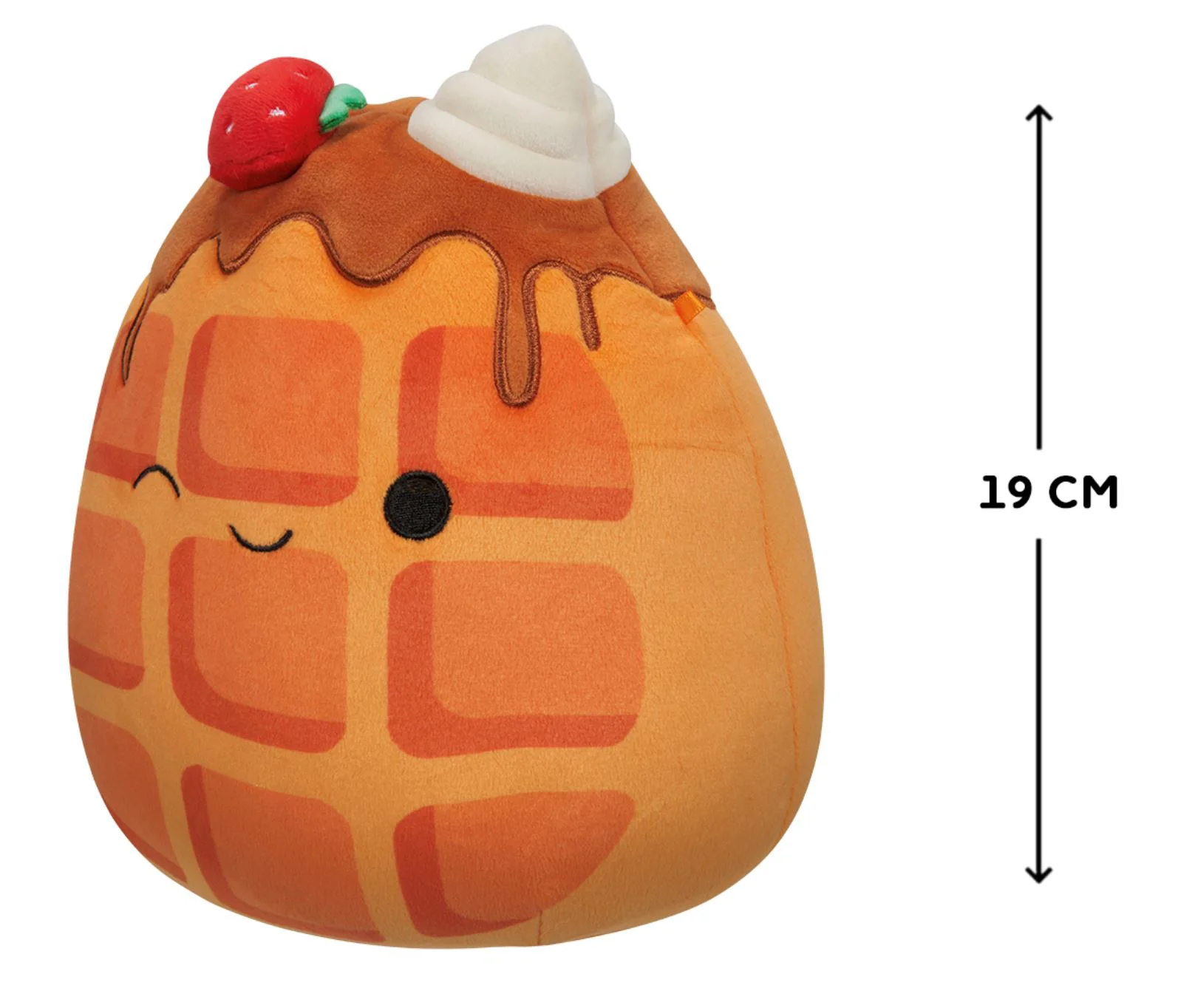 Jucarie de plus Squishmallows Weaver The Waffle, 19 cm foto