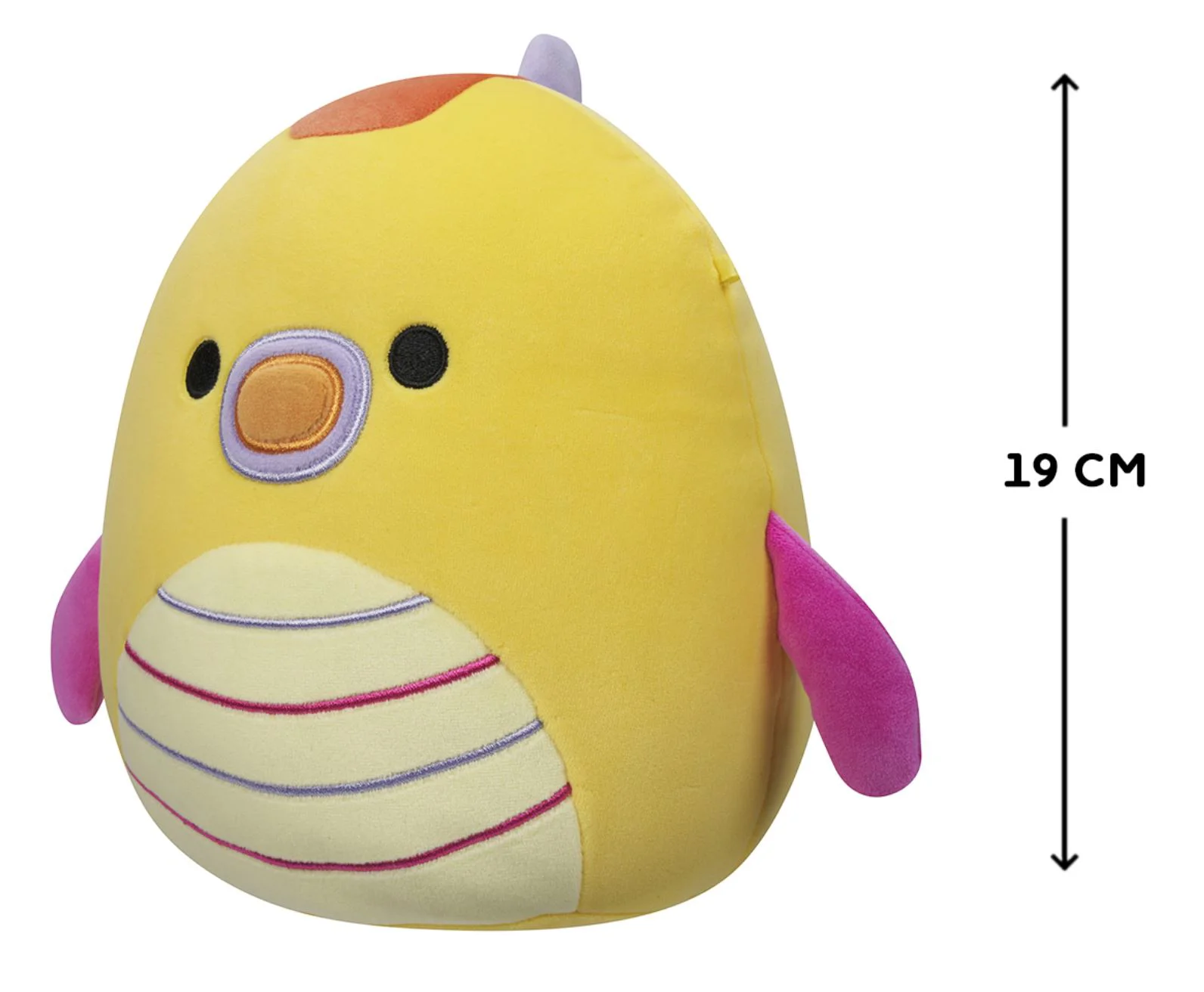 Jucarie de plus Squishmallows Dragonul de mare Leif, 19 cm foto