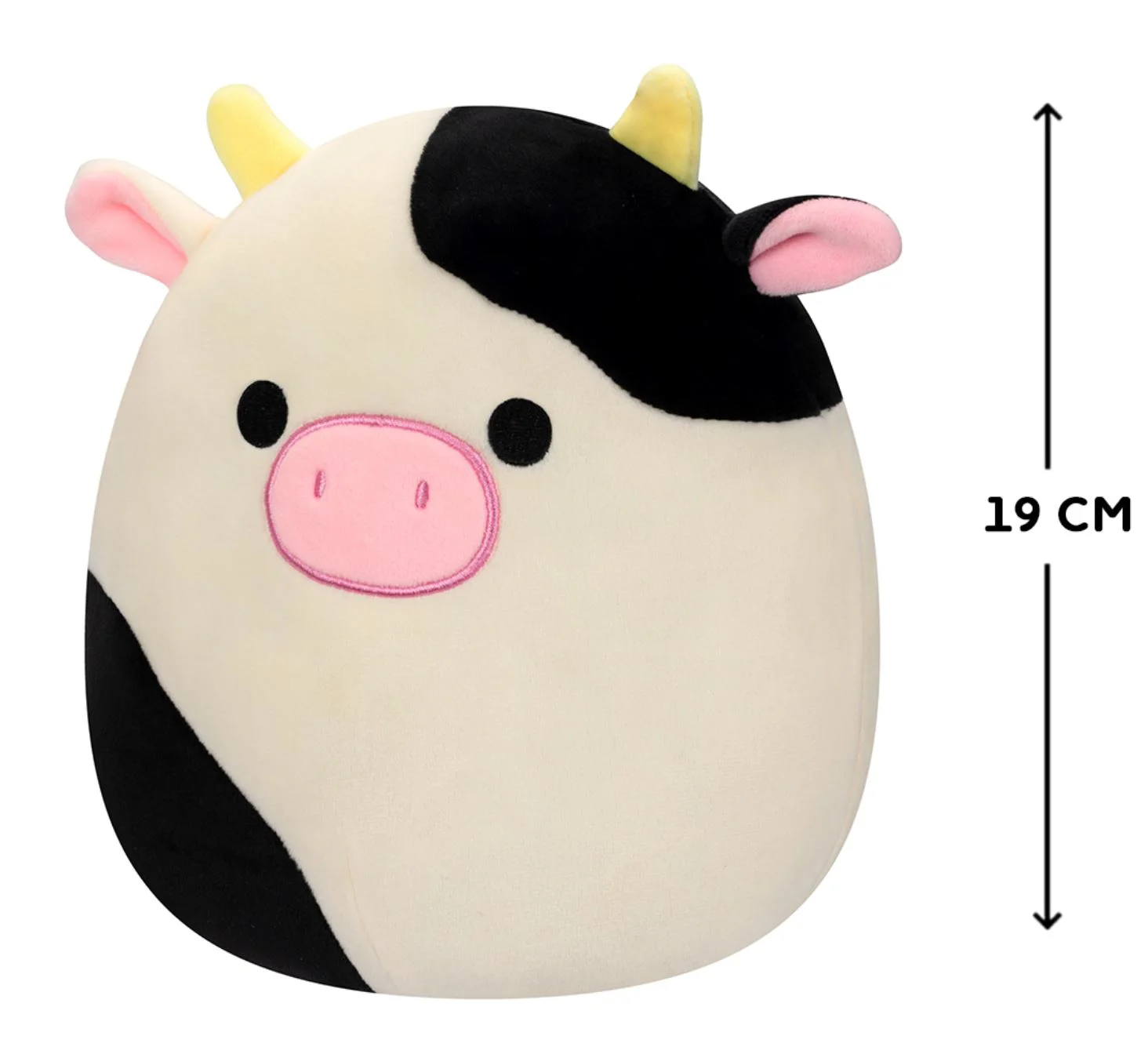 Jucarie de plus Squishmallows Vacuta Connor, 19cm foto
