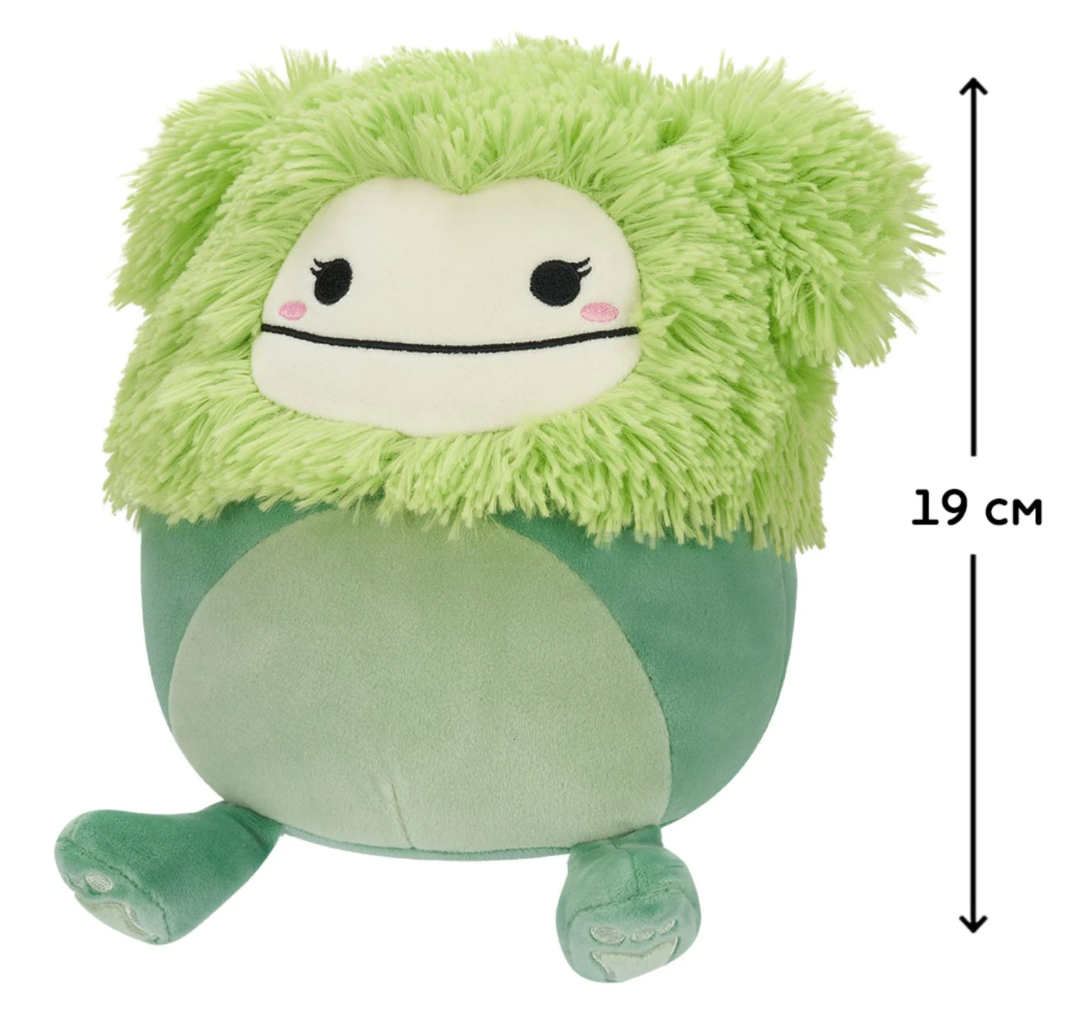 Jucarie de plus Squishmallows Bigfoot Bren, 19 cm foto