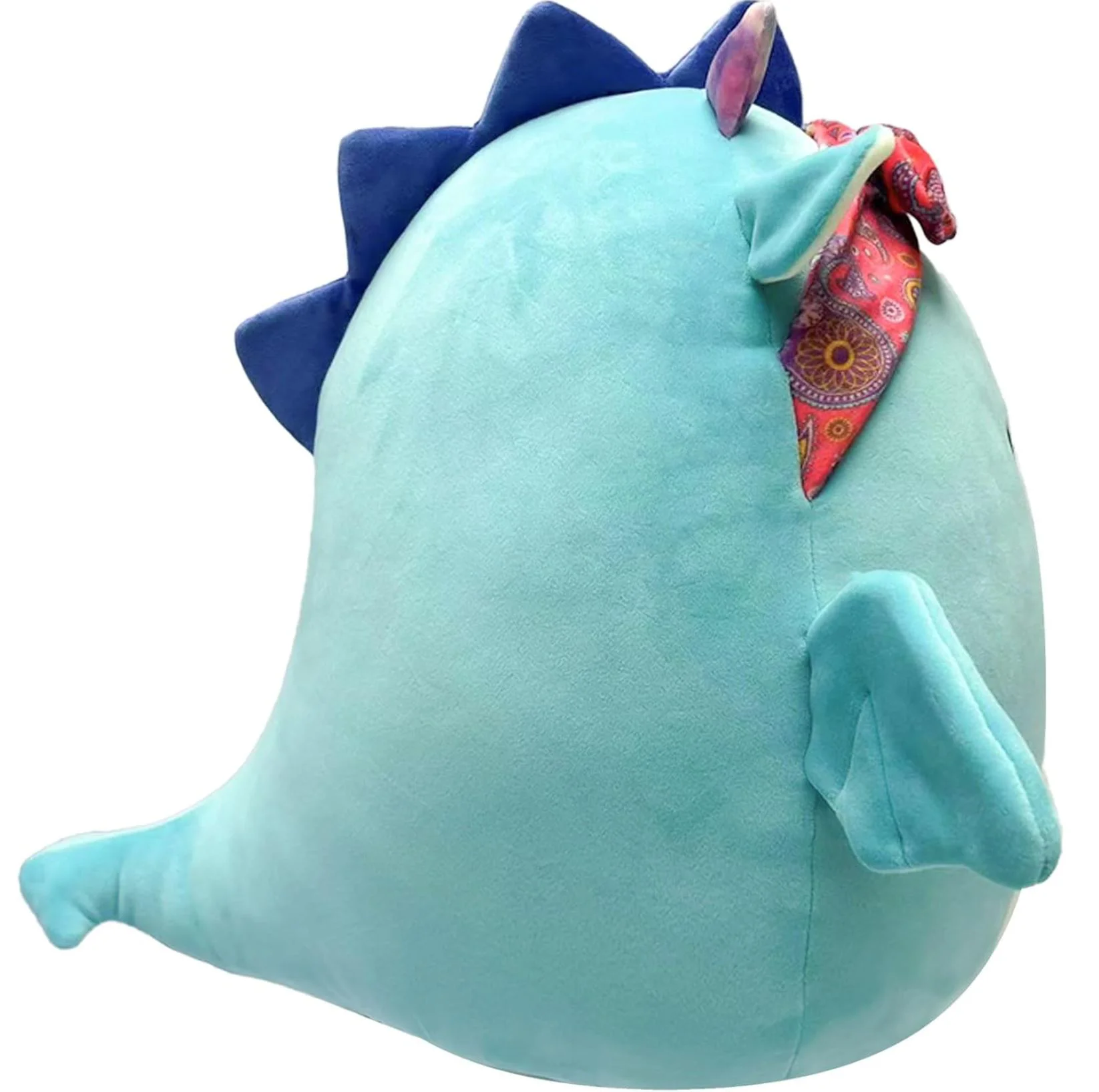 Мягкая игрушка Squishmallows Синий дракон с банданой, 19 см foto