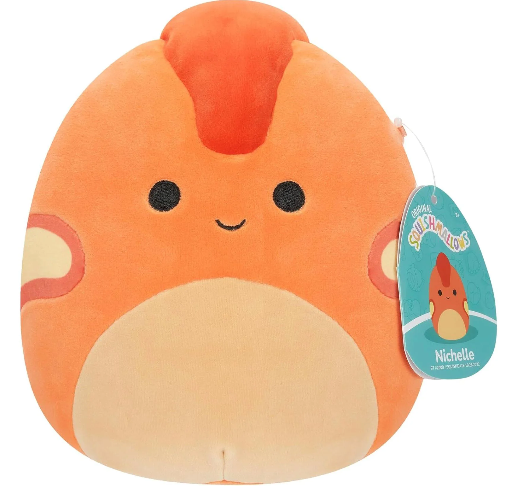 Jucarie de plus Squishmallows Parazaurolof Nichelle, 19 cm foto