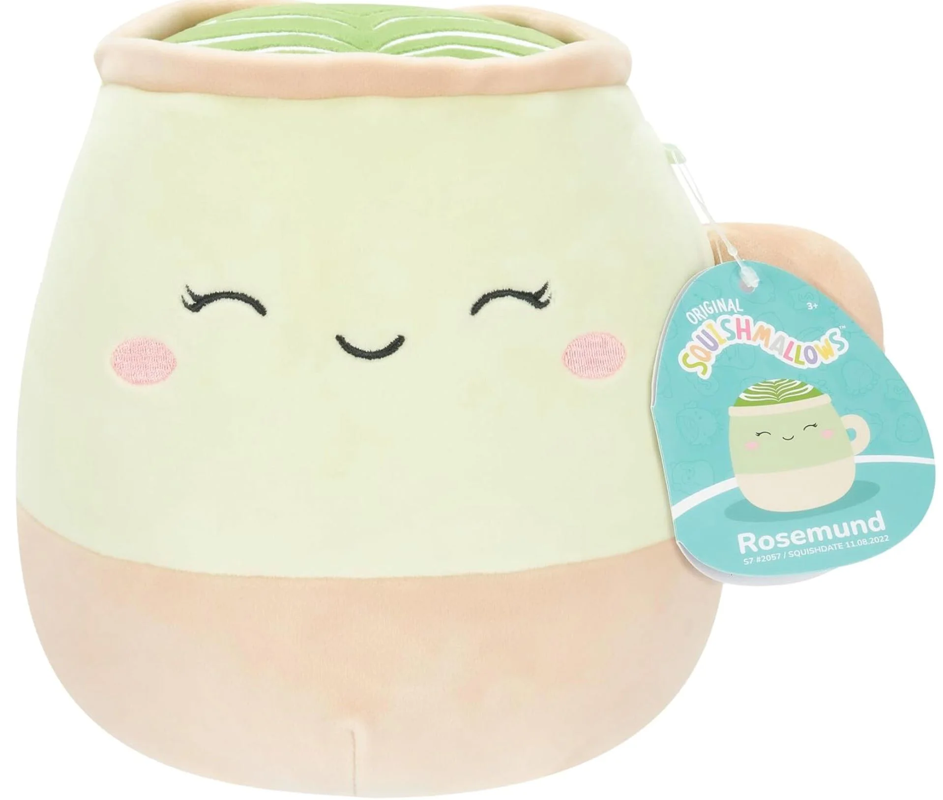 Jucarie de plus Squishmallows Green Matcha Latte Rosemund, 19 cm foto