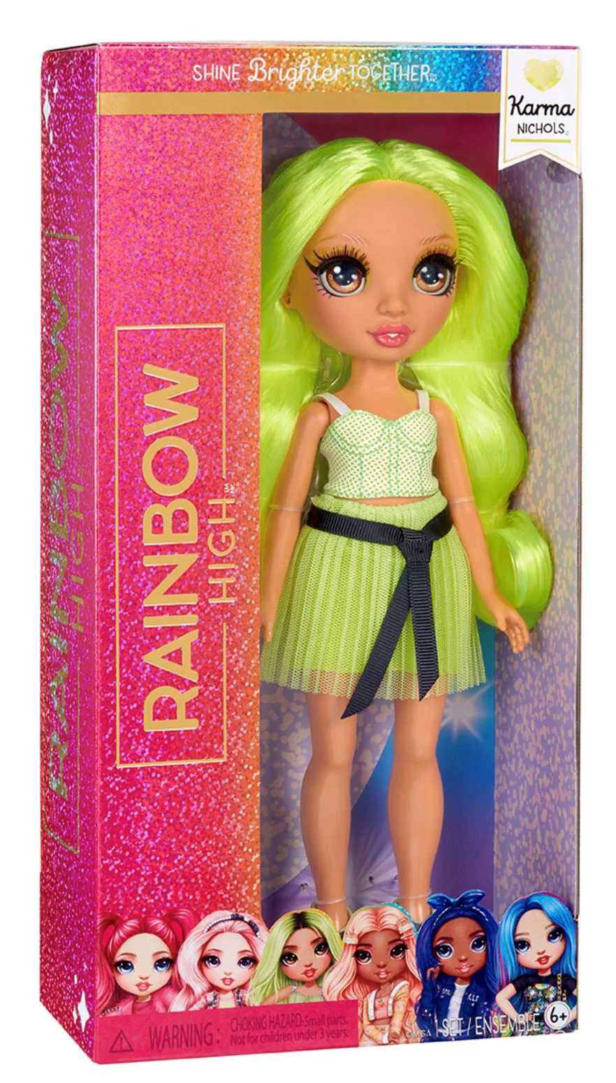 Papusa Rainbow High Karma Nichols foto