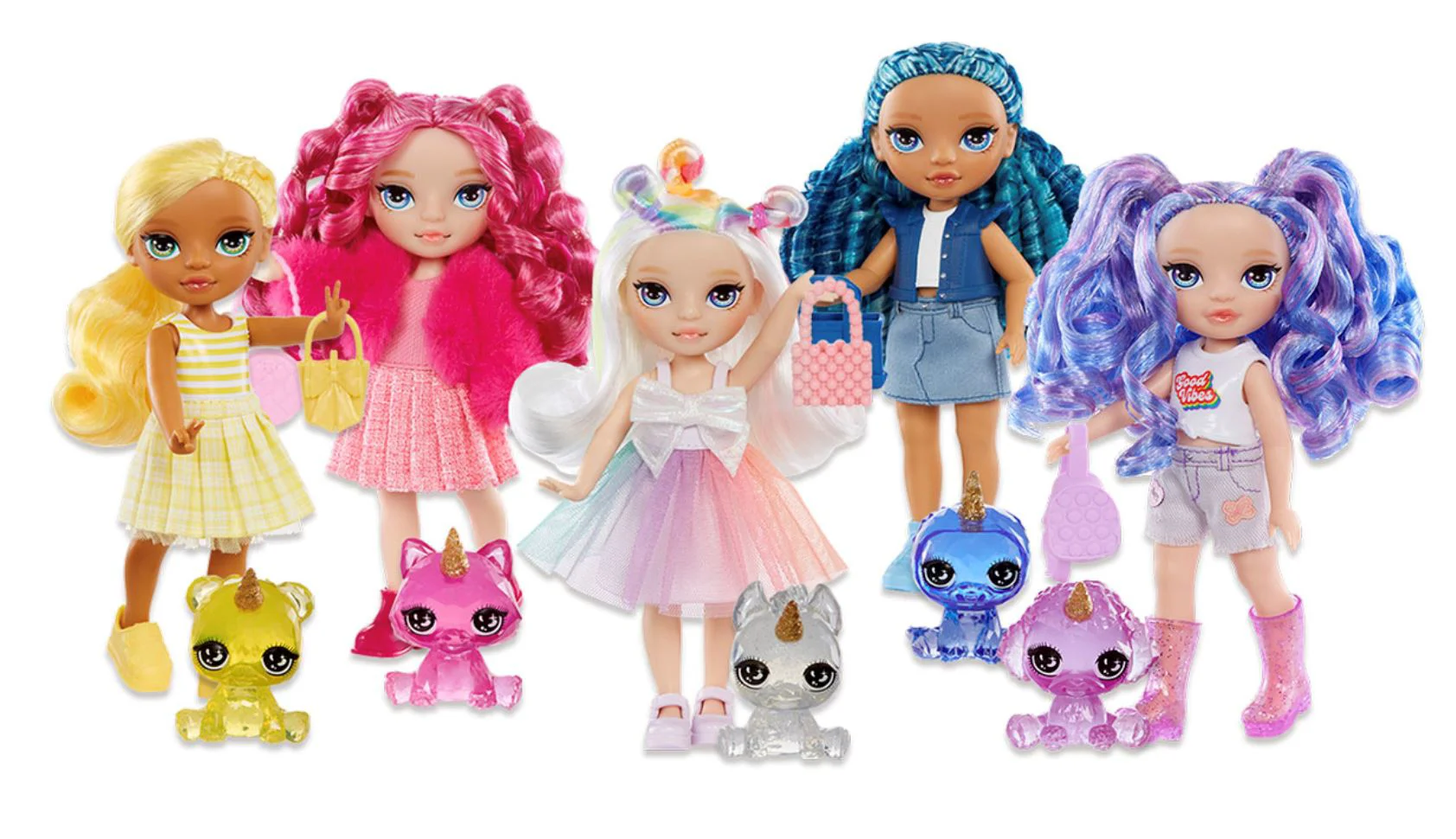 Papusa Rainbow High Sapphire Bradshaw seria Littles, 15 cm foto