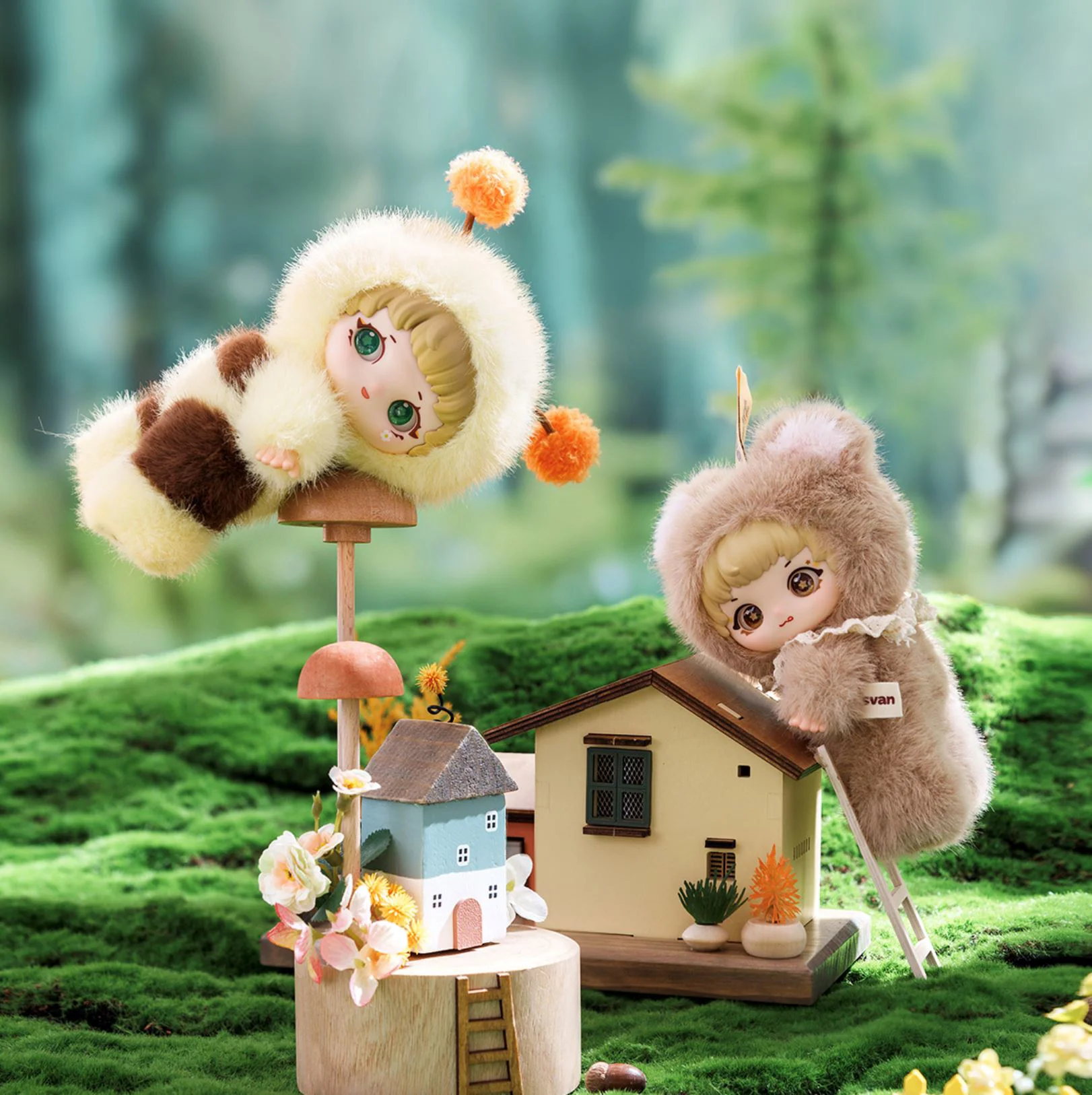 Игрушка-брелок Pop Top Ziyuli, Вечеринка Зверюшек foto