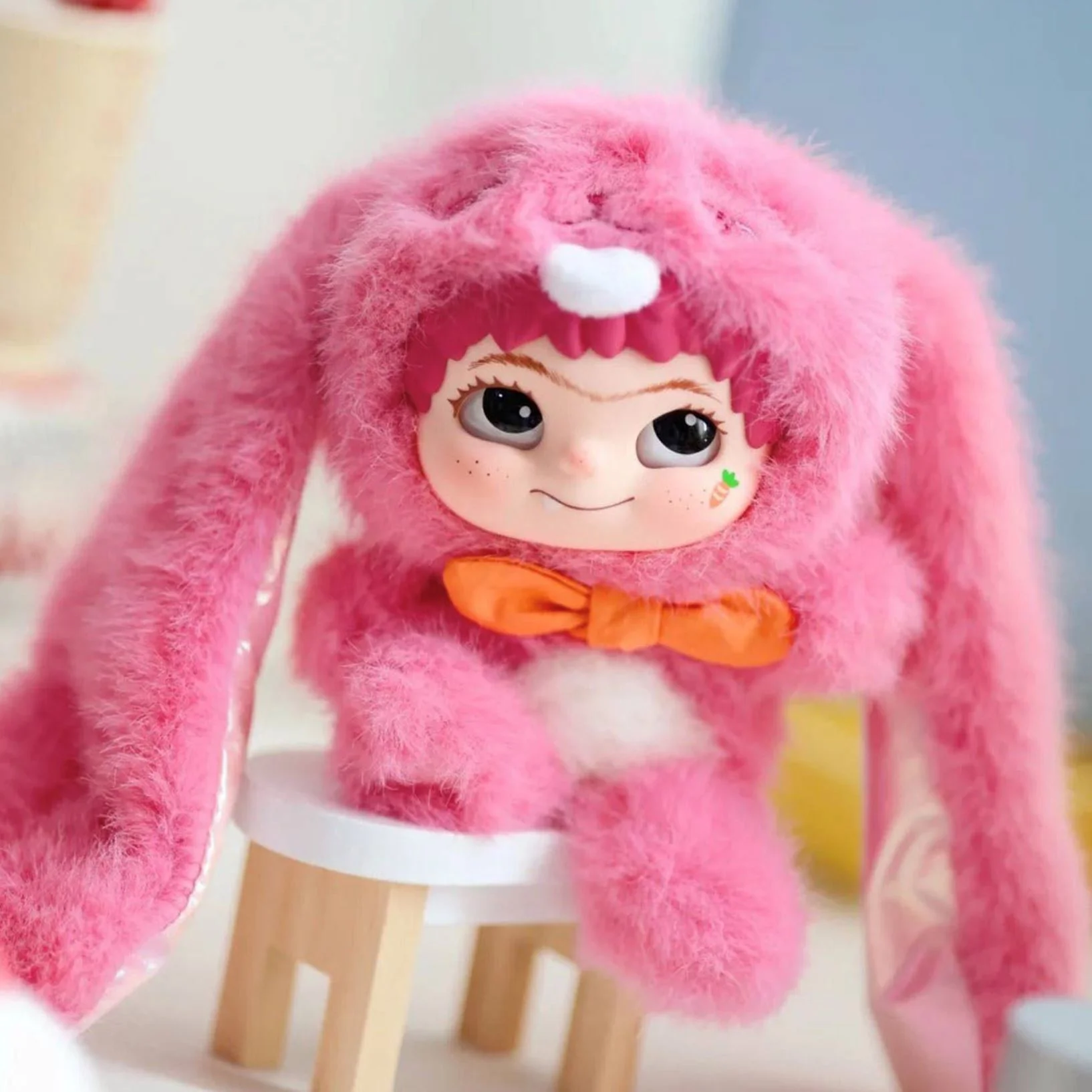 Мягкая игрушка Pop Top сюрприз Wakuku зайчики и лисички, в ассортименте foto