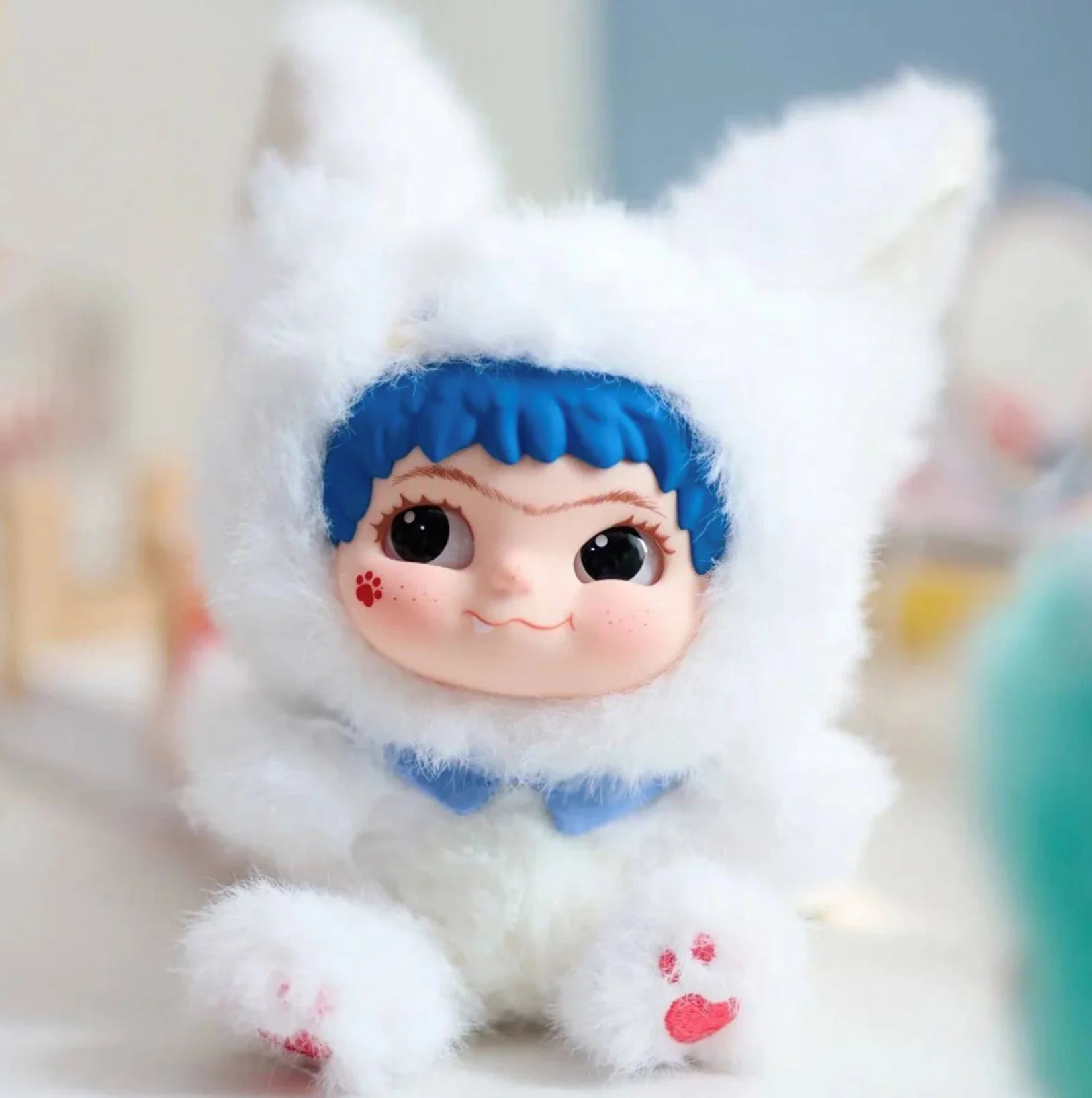 Мягкая игрушка Pop Top сюрприз Wakuku зайчики и лисички, в ассортименте foto