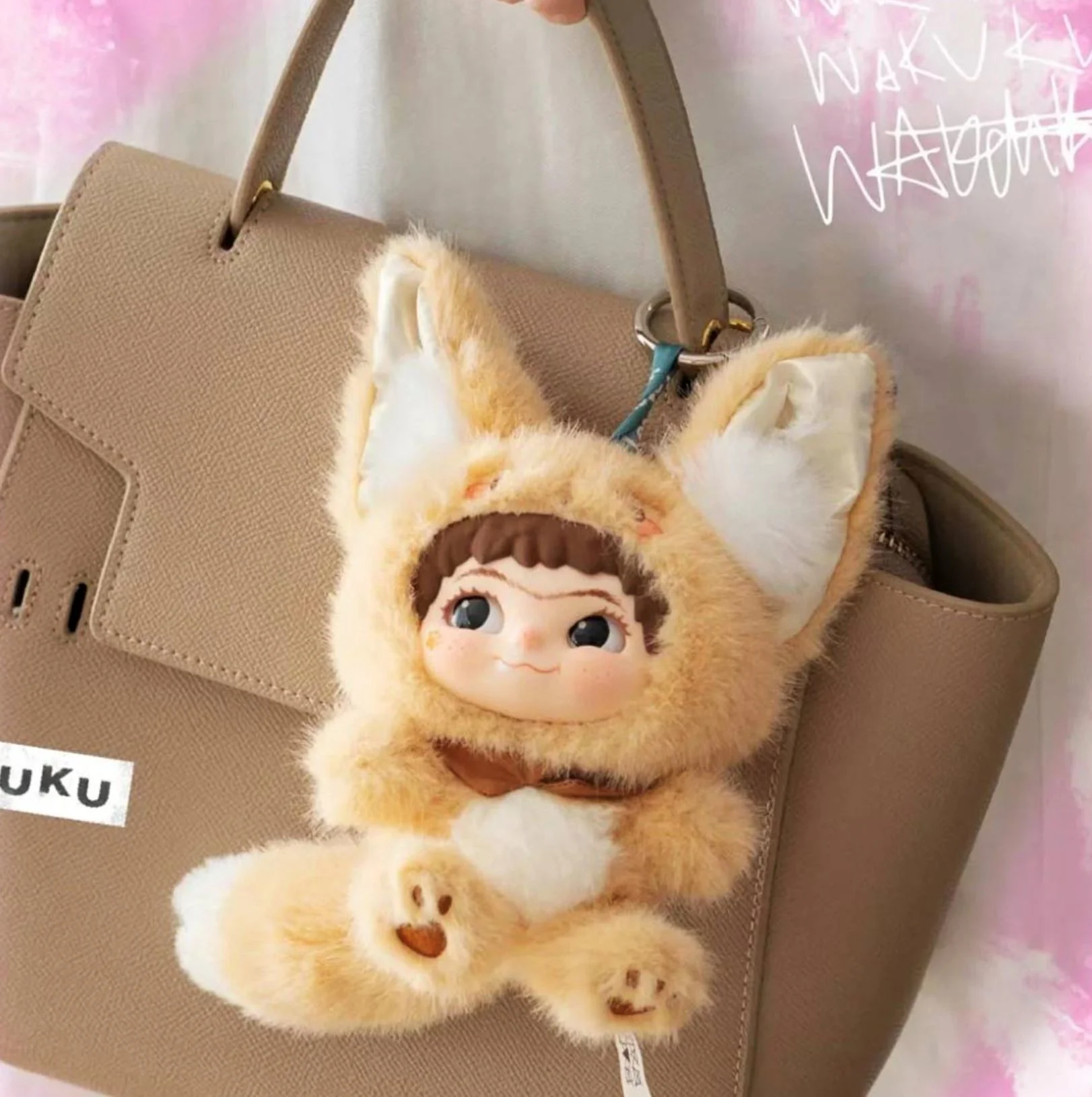 Мягкая игрушка Pop Top сюрприз Wakuku зайчики и лисички, в ассортименте foto