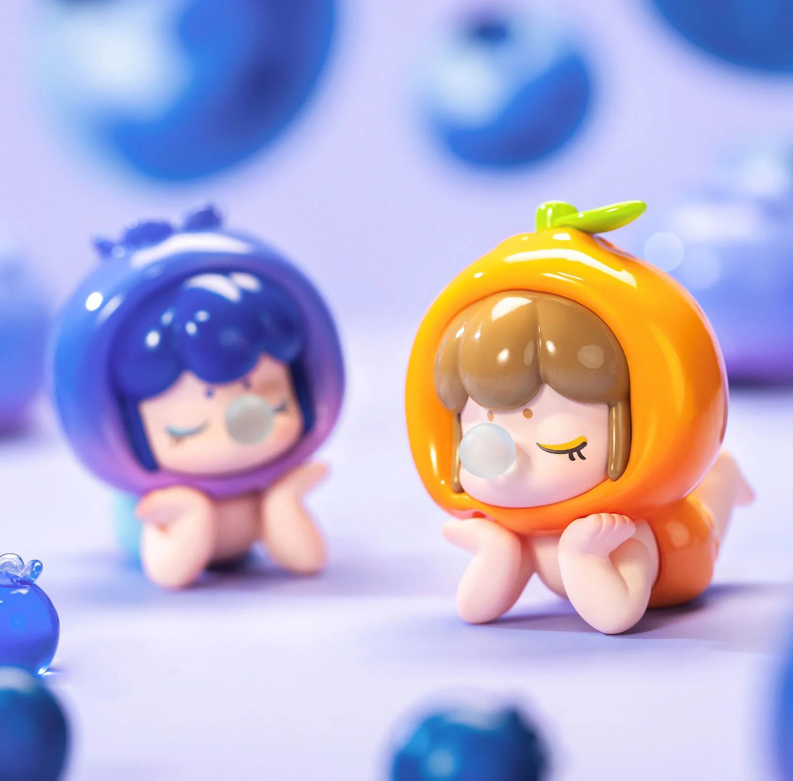 Figurina de colectie Pop Top Surpriza Baby Nanci Fruits, in sortiment foto