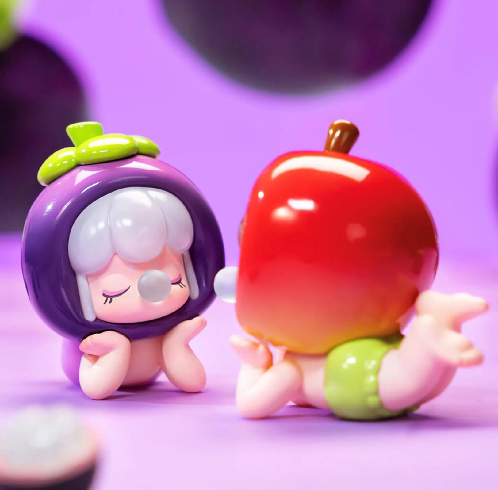 Figurina de colectie Pop Top Surpriza Baby Nanci Fruits, in sortiment foto