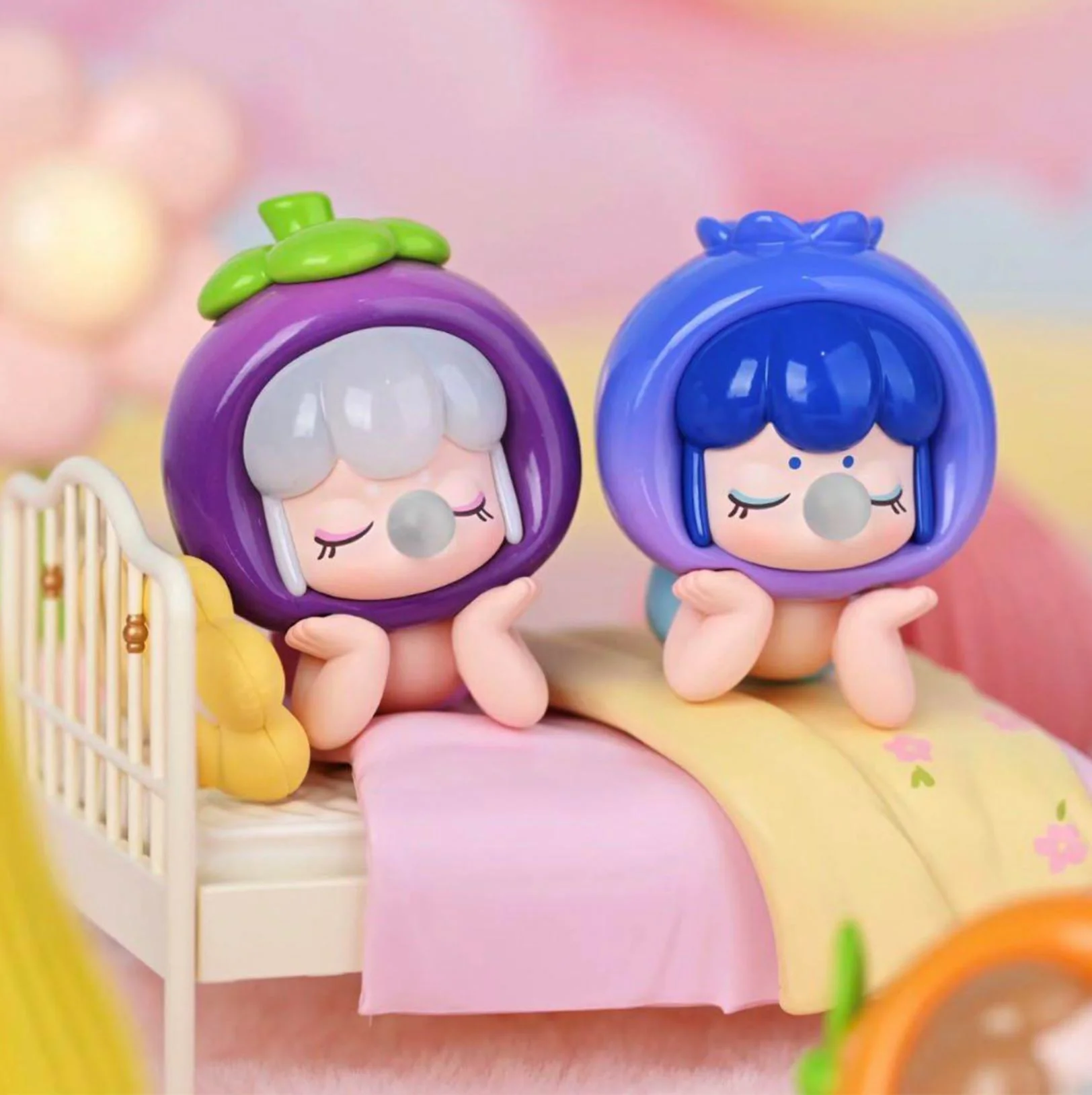 Figurina de colectie Pop Top Surpriza Baby Nanci Fruits, in sortiment foto