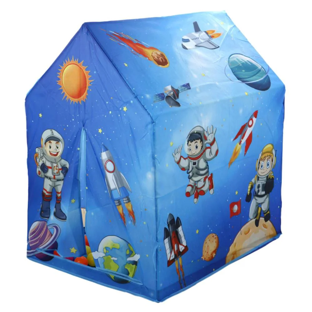 Cort de joaca pentru baieti Spatiu Cosmic 103x69x93 cm foto