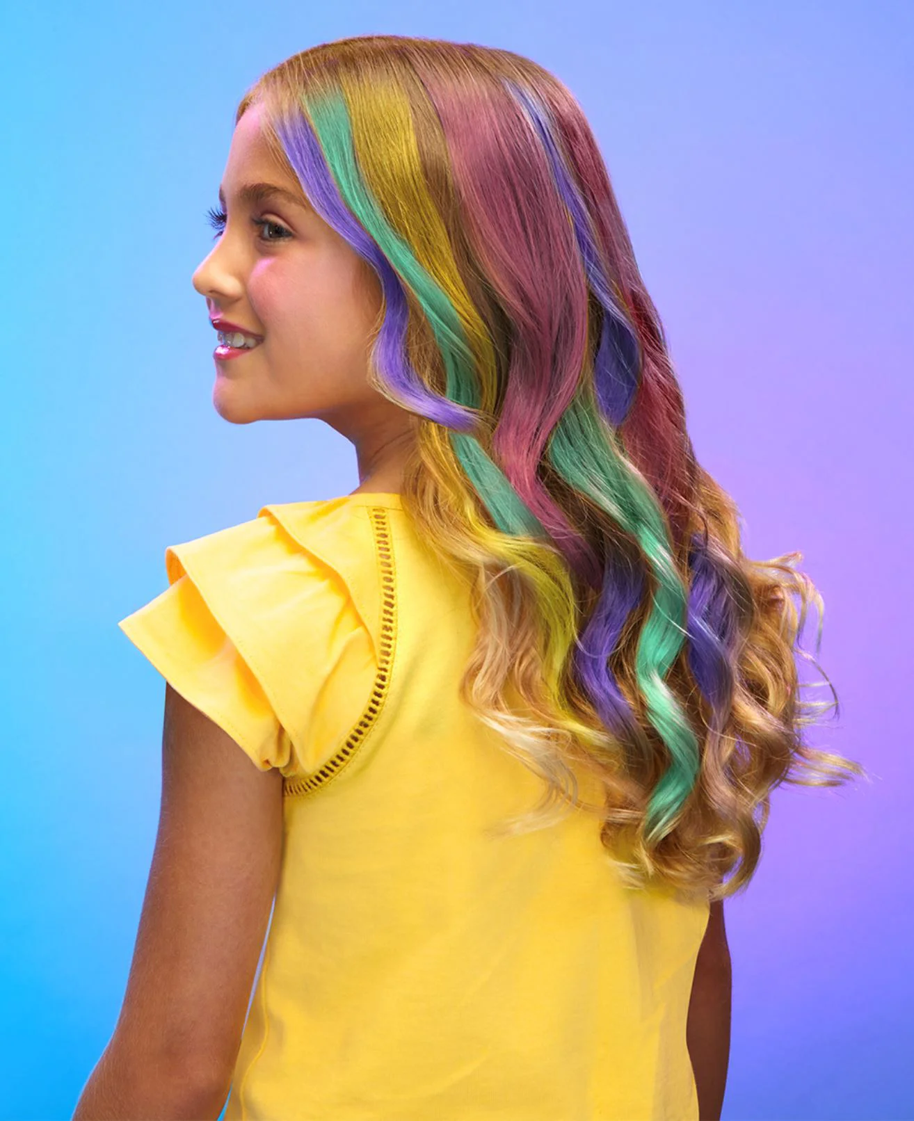 Papusa Rainbow High Amaya Raine, cu creta colorata pentru par foto