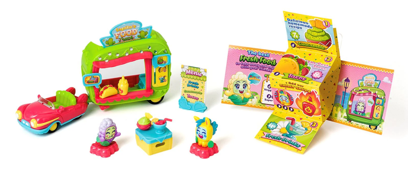 Set de joaca Moji Pops Camioneta cu mancare foto