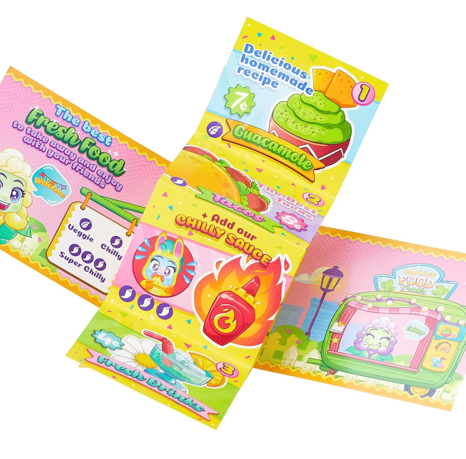 Set de joaca Moji Pops Camioneta cu mancare foto