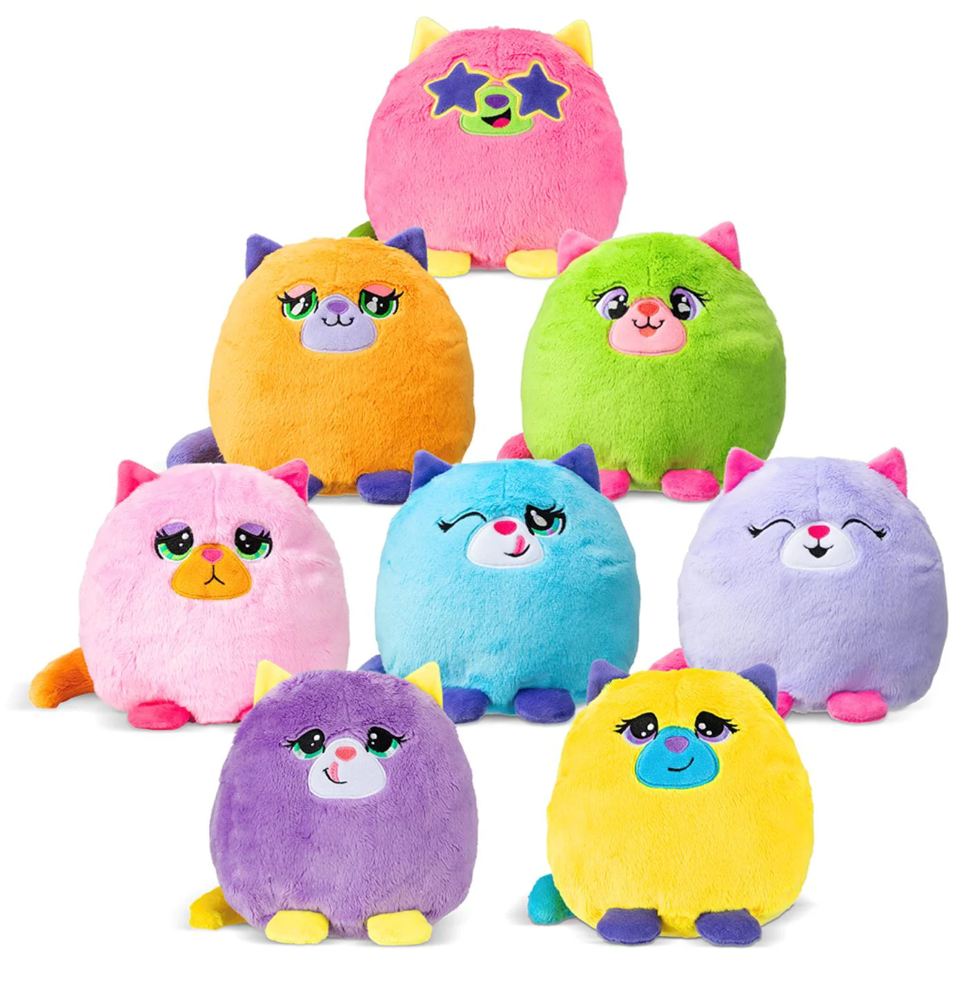 Мягкая игрушка-сюрприз Misfittens Кошка в аквариуме foto