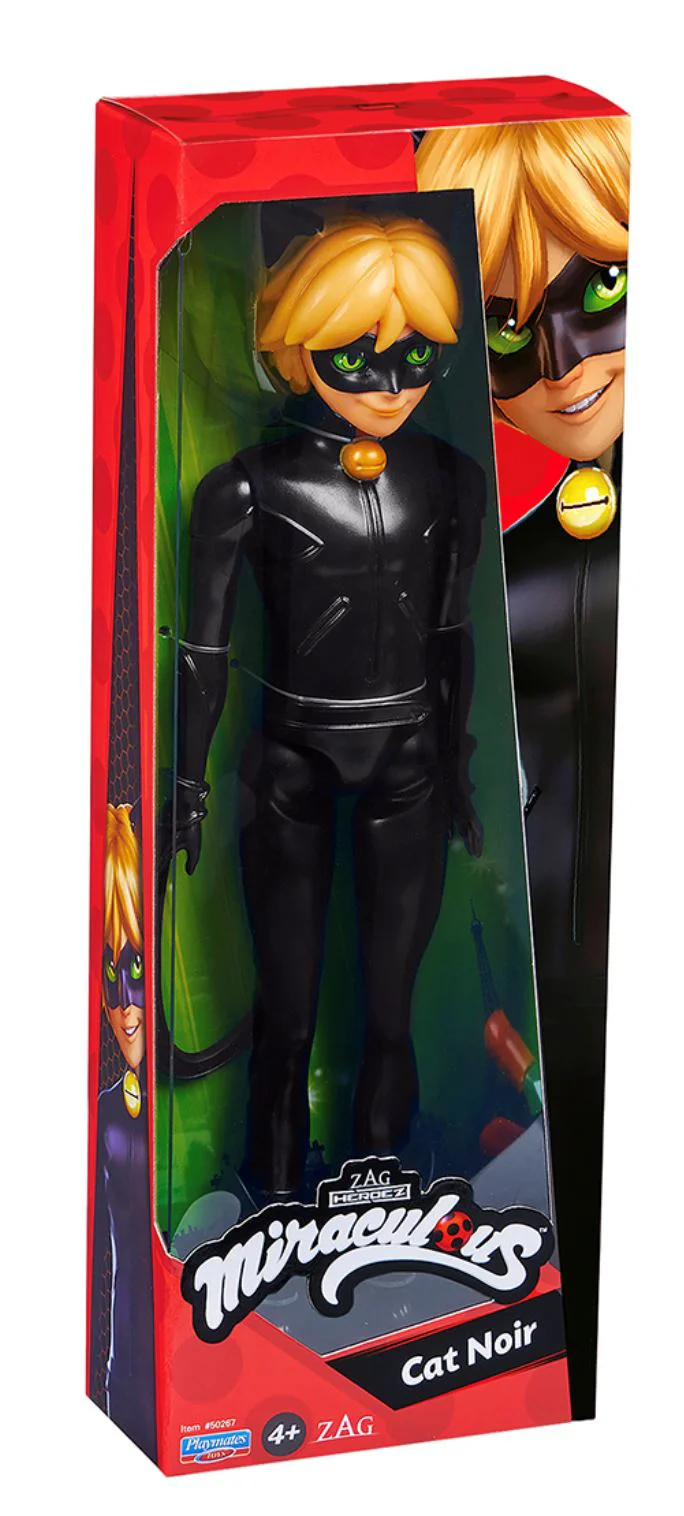 Figurina Miraculous Cat Noir, 26 cm foto
