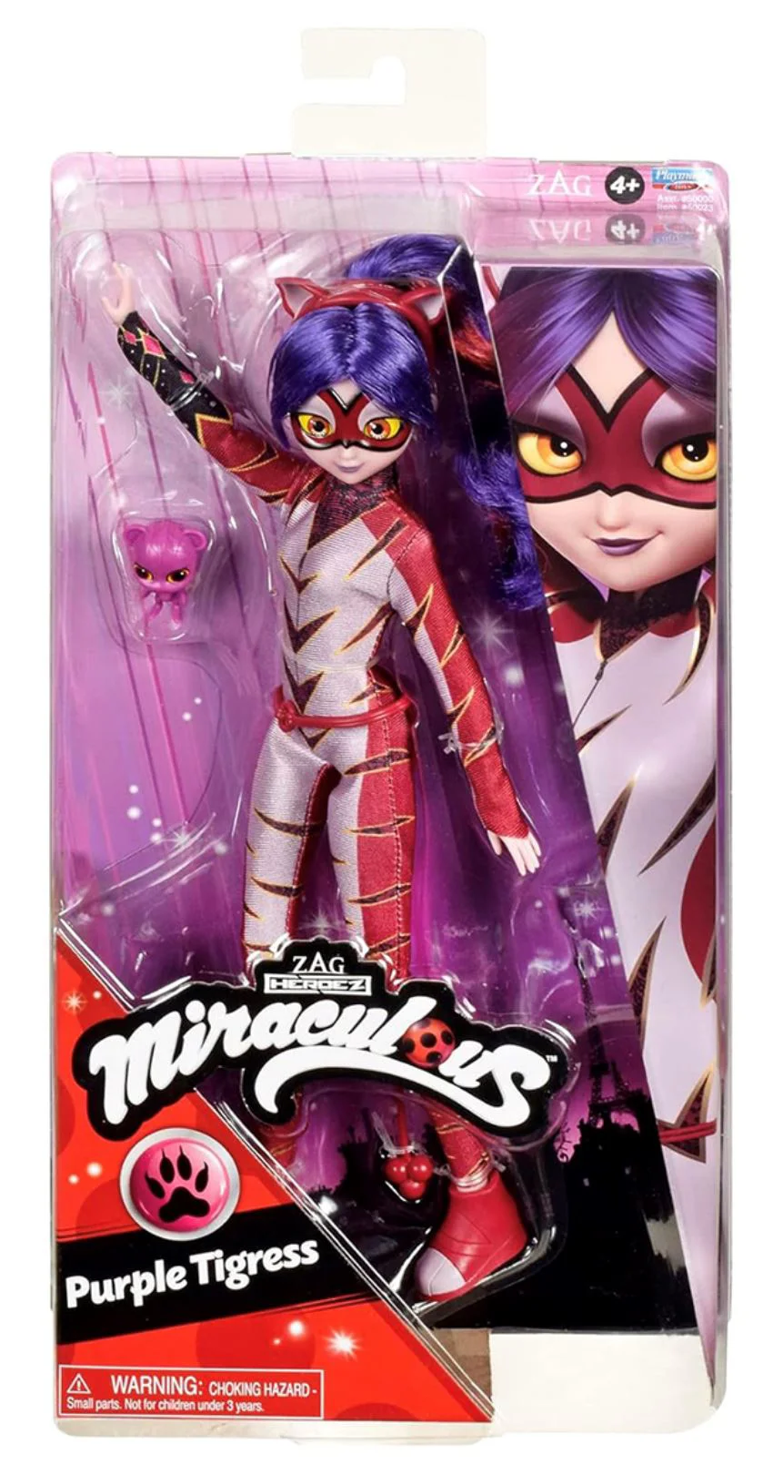 Кукла Miraculous Purple Tigress 26 см foto