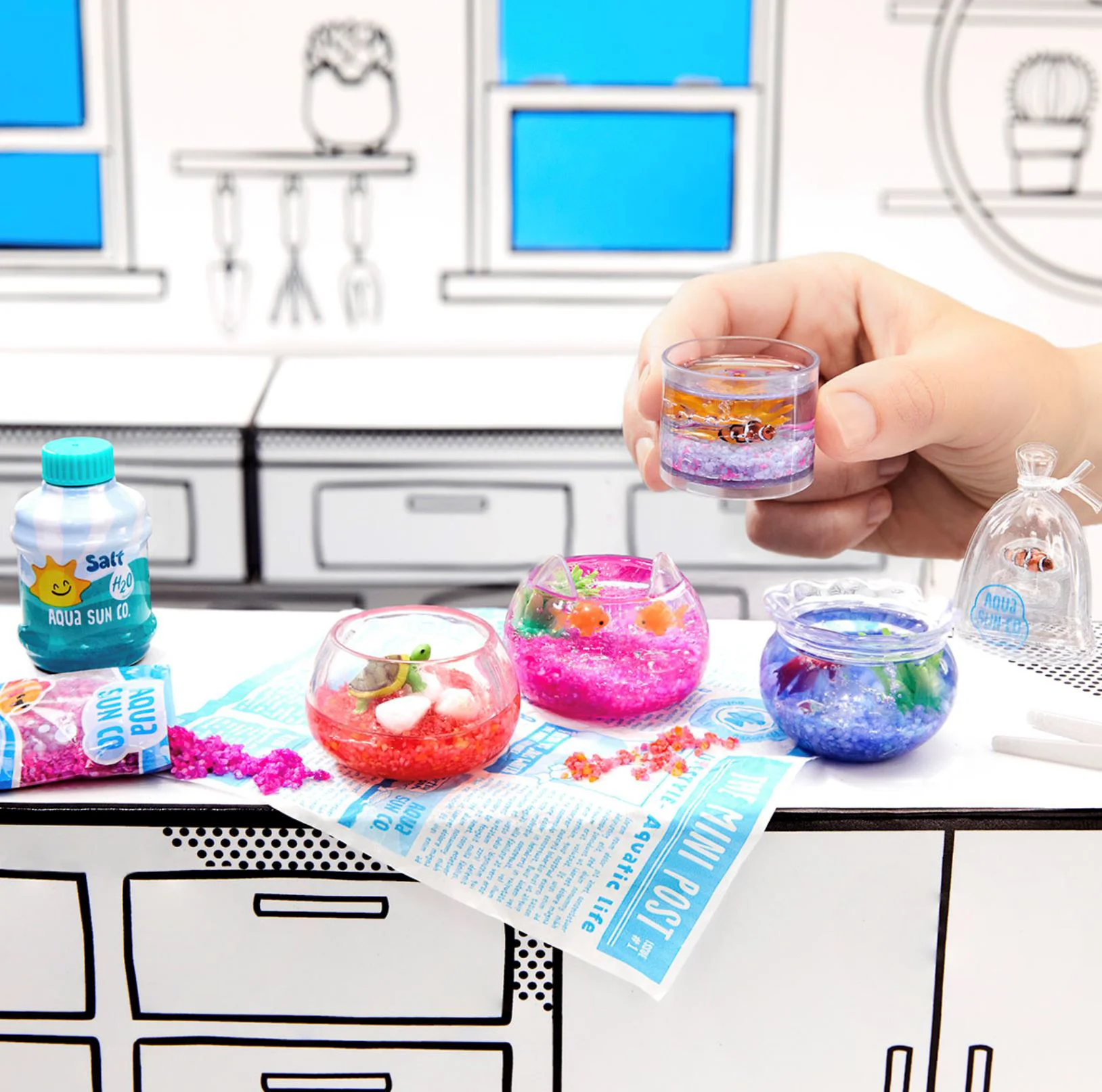Set de joaca Miniverse Lifestyle, Creeaza comfort foto