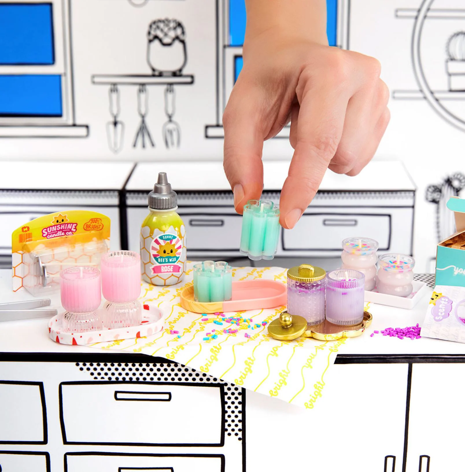 Set de joaca Miniverse Lifestyle, Creeaza comfort foto