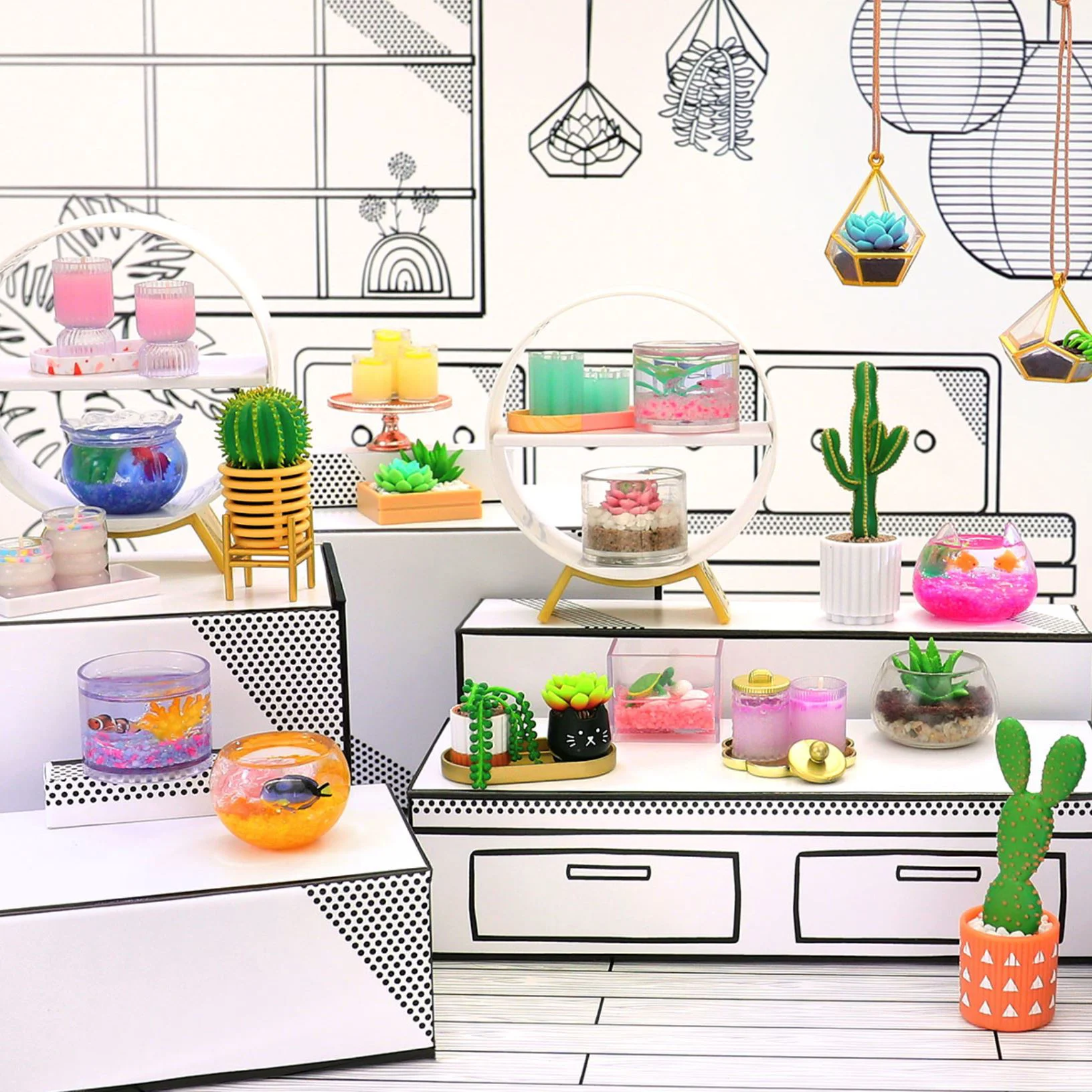 Set de joaca Miniverse Lifestyle, Creeaza comfort foto