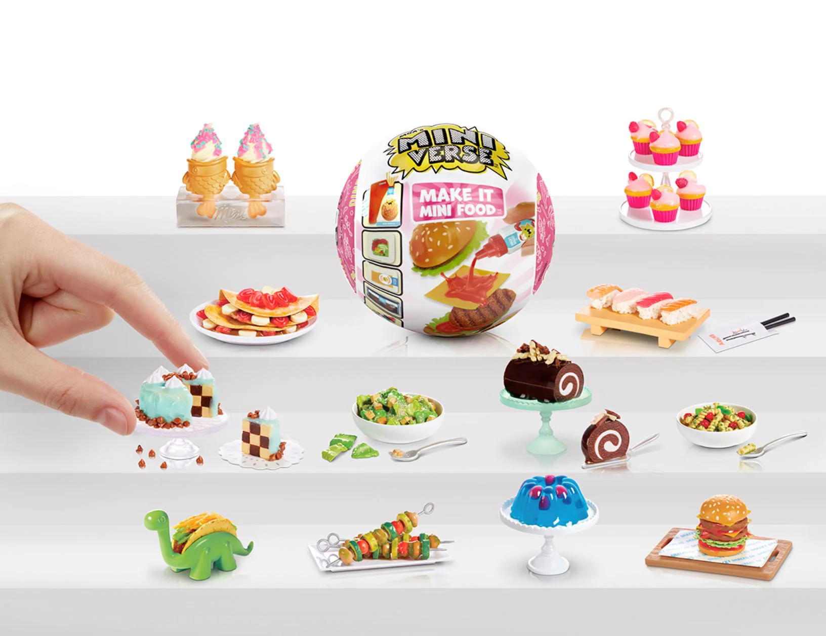 Set de joaca Miniverse Mini Food, Pregateste cina foto