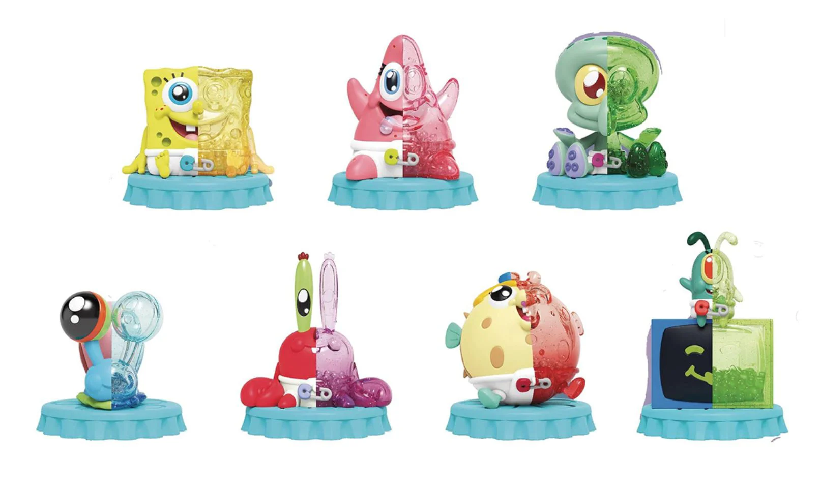 Figurina surpriza Mighty Jaxx SpongeBob, 10 cm foto