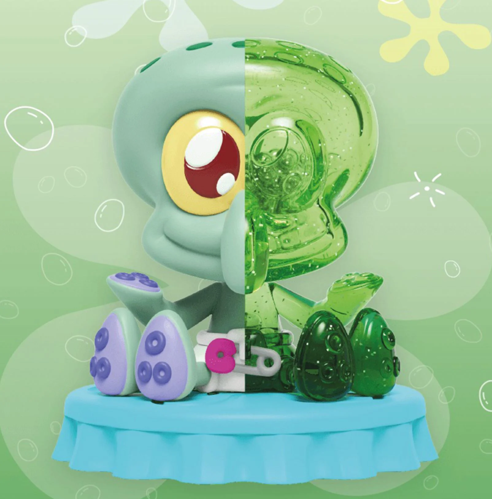 Figurina surpriza Mighty Jaxx SpongeBob, 10 cm foto