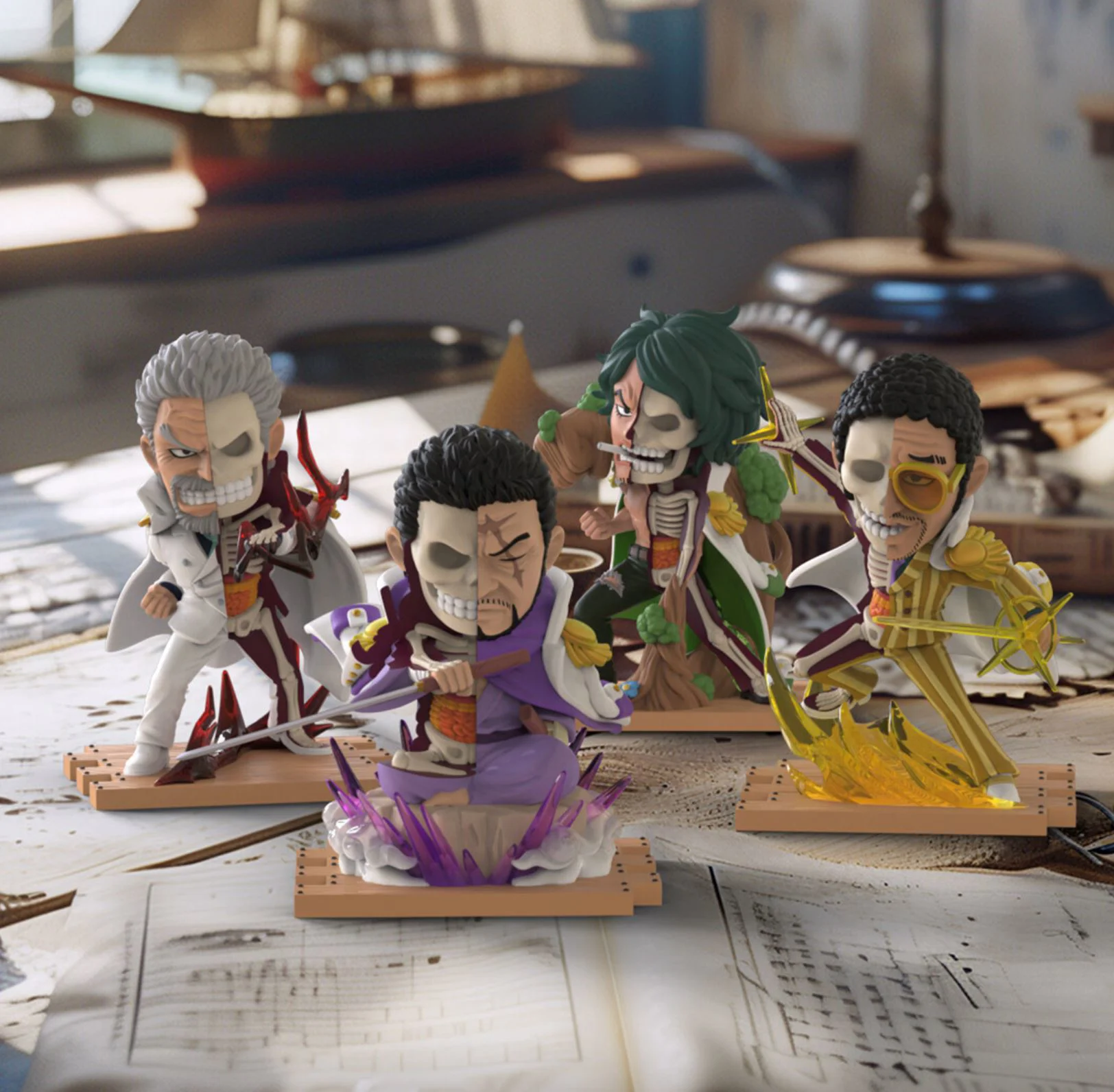 Figurina surpriza Mighty Jaxx One Piece, Patrula maritima foto