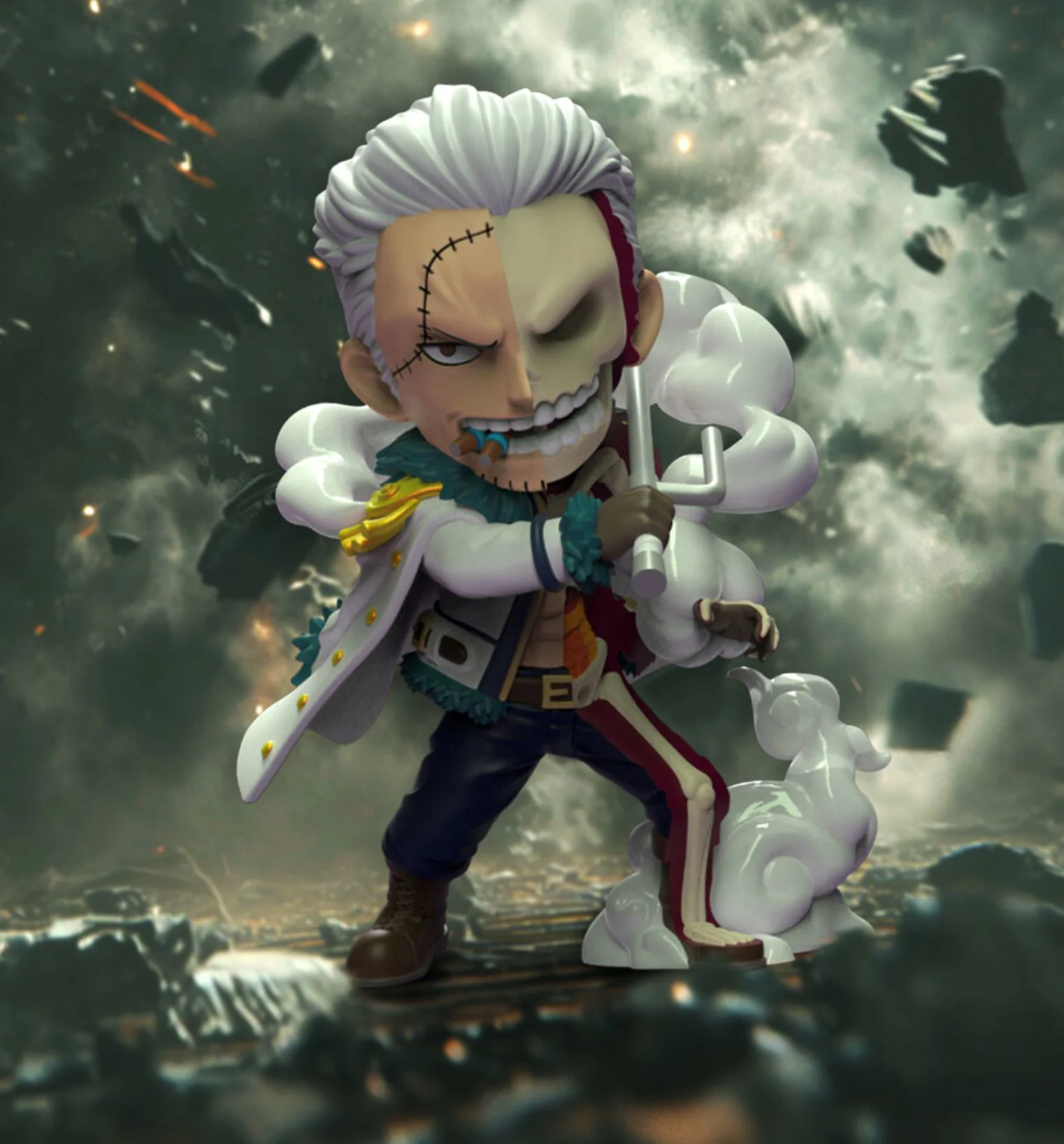Figurina surpriza Mighty Jaxx One Piece, Patrula maritima foto