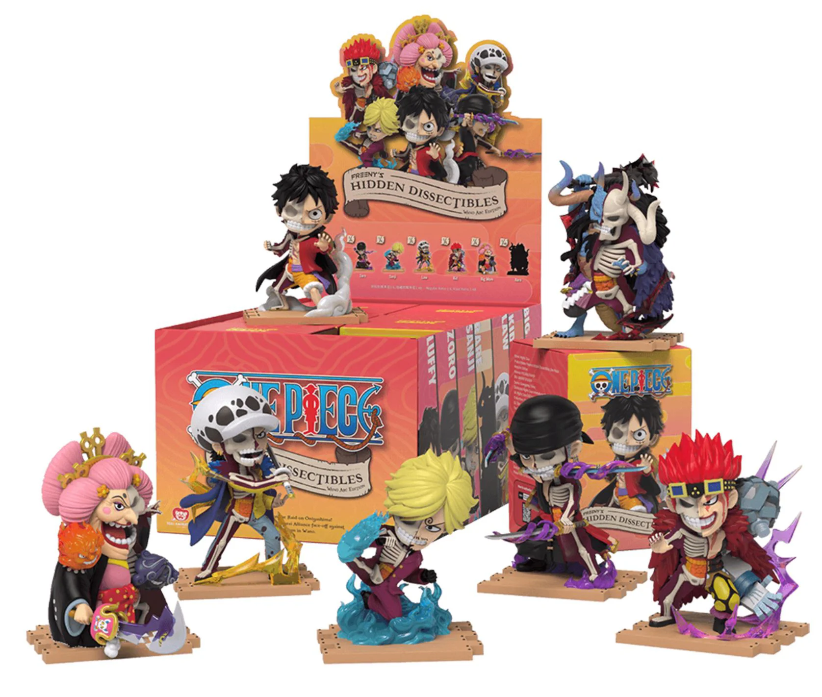 Figurina surpriza Mighty Jaxx One Piece, Arca Wano foto