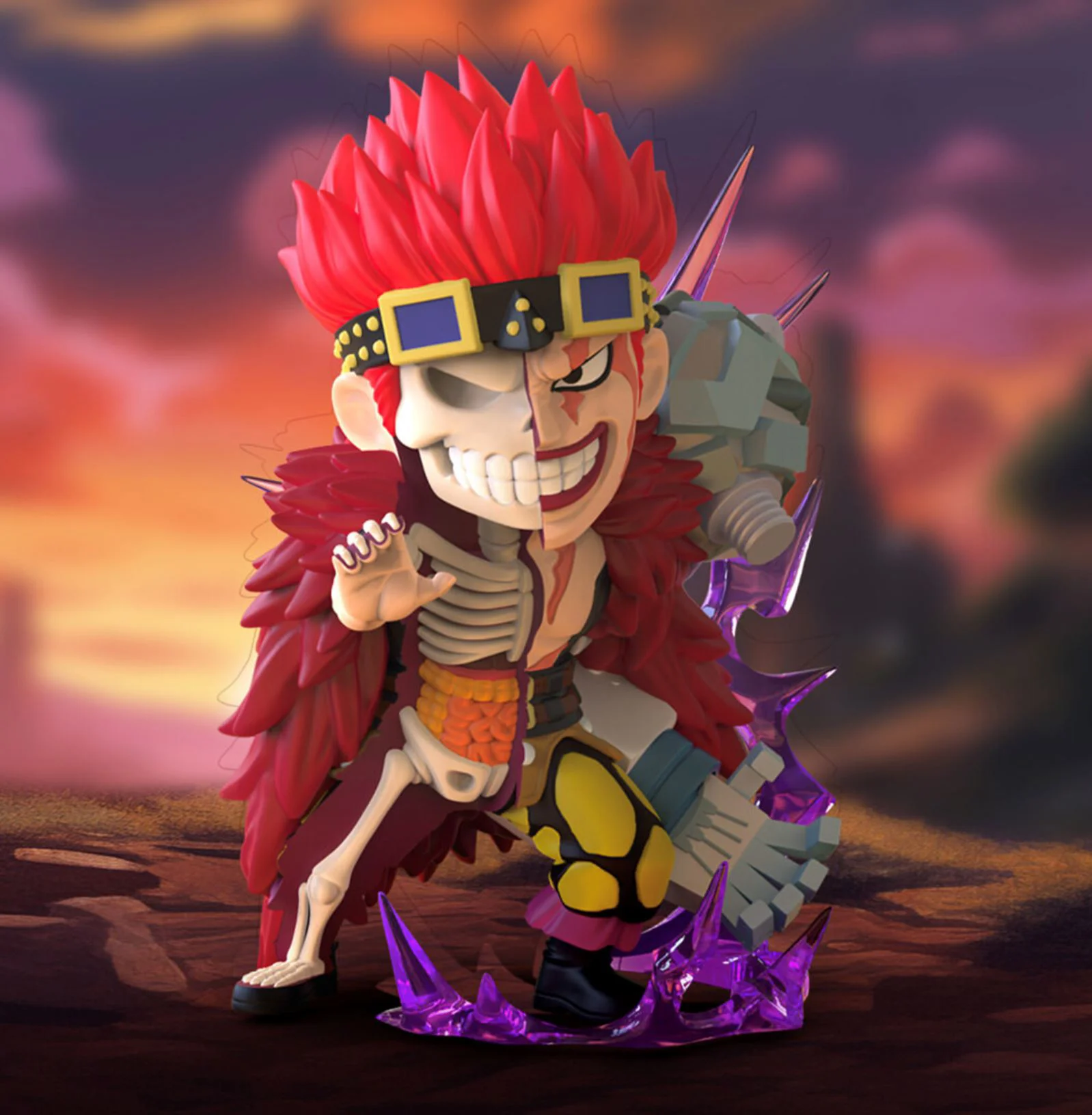 Figurina surpriza Mighty Jaxx One Piece, Arca Wano foto
