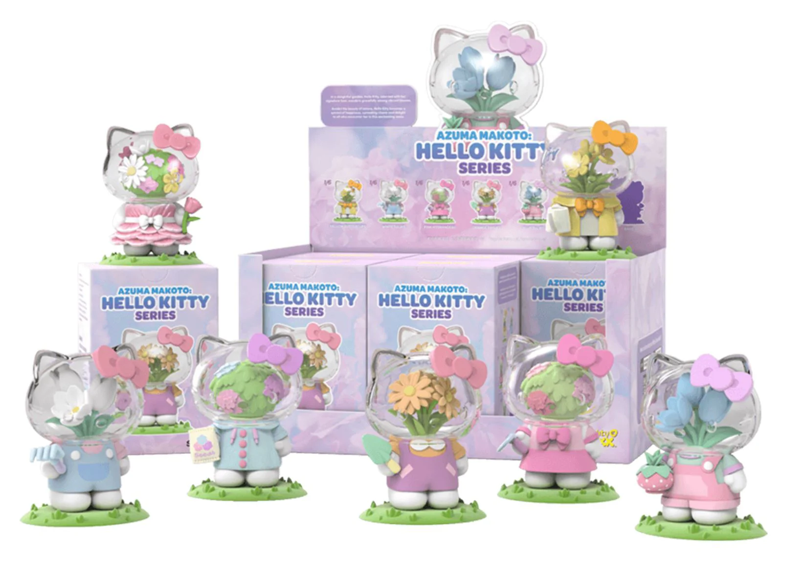 Figurina surpriza Mighty Jaxx Hello Kitty, 8 cm foto